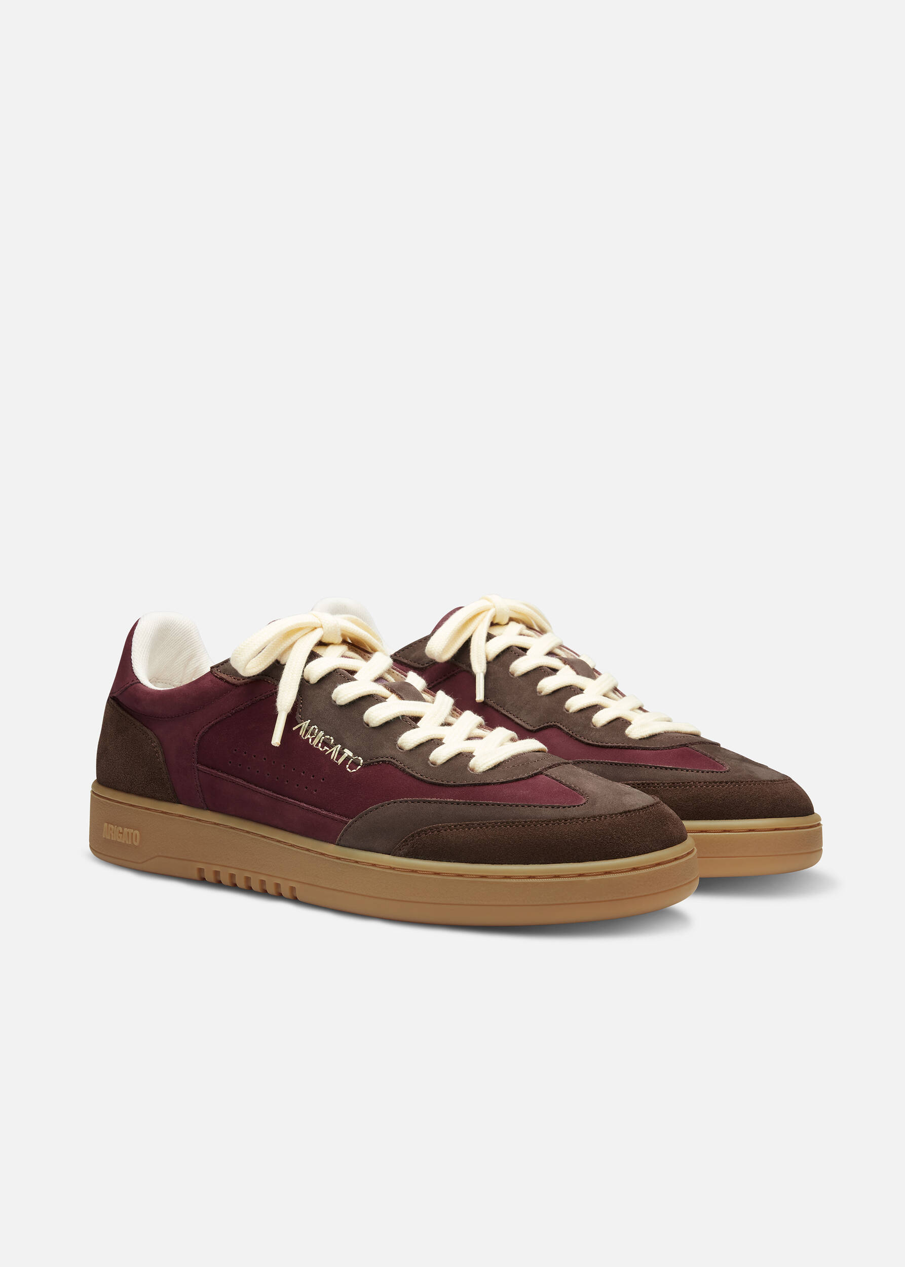 Dice T-Toe Sneaker Burgundy/Brown