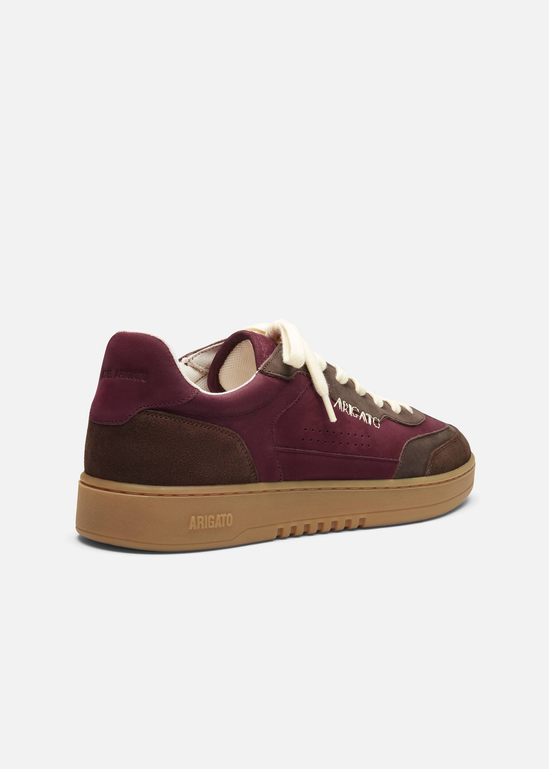 Dice T-Toe Sneaker Burgundy/Brown