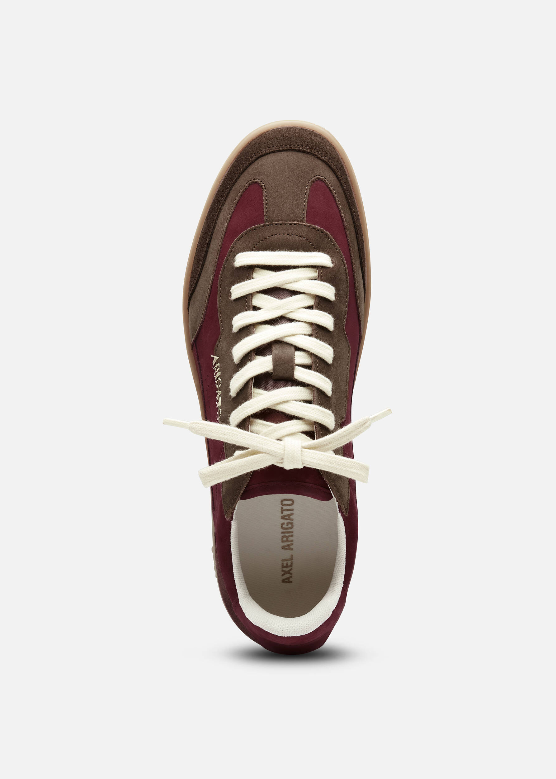 Dice T-Toe Sneaker Burgundy/Brown