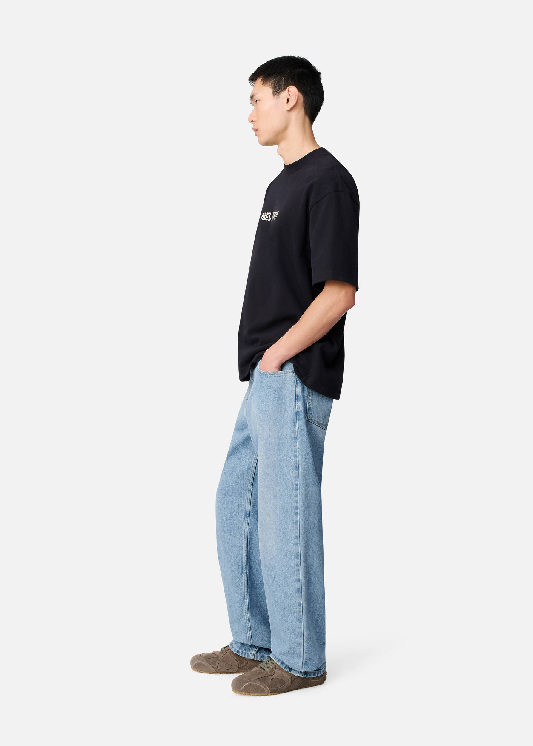 Zine Relaxed-Fit Jeans Light Blue