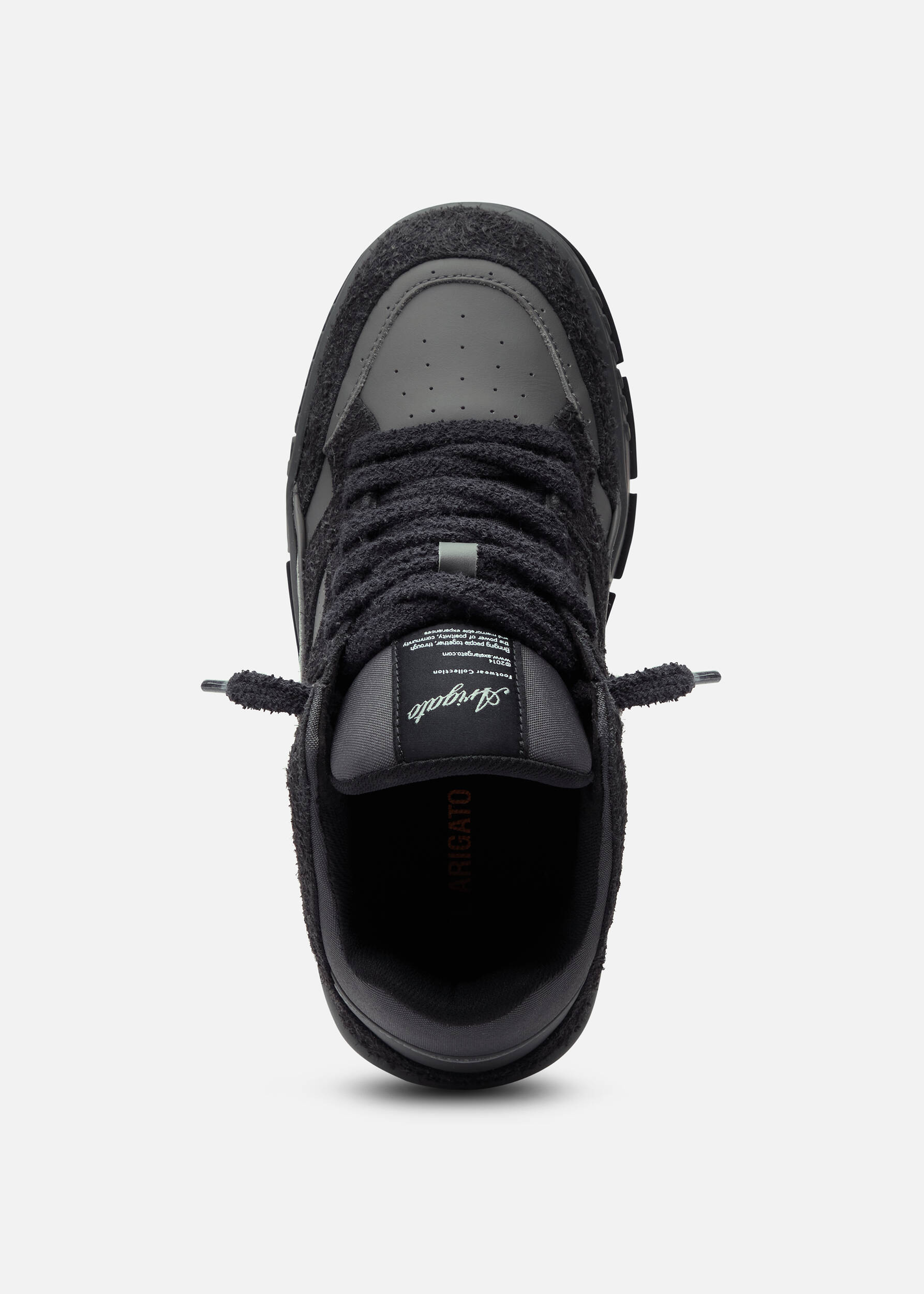 Area Lo Fluffy Sneaker Black/Off Black