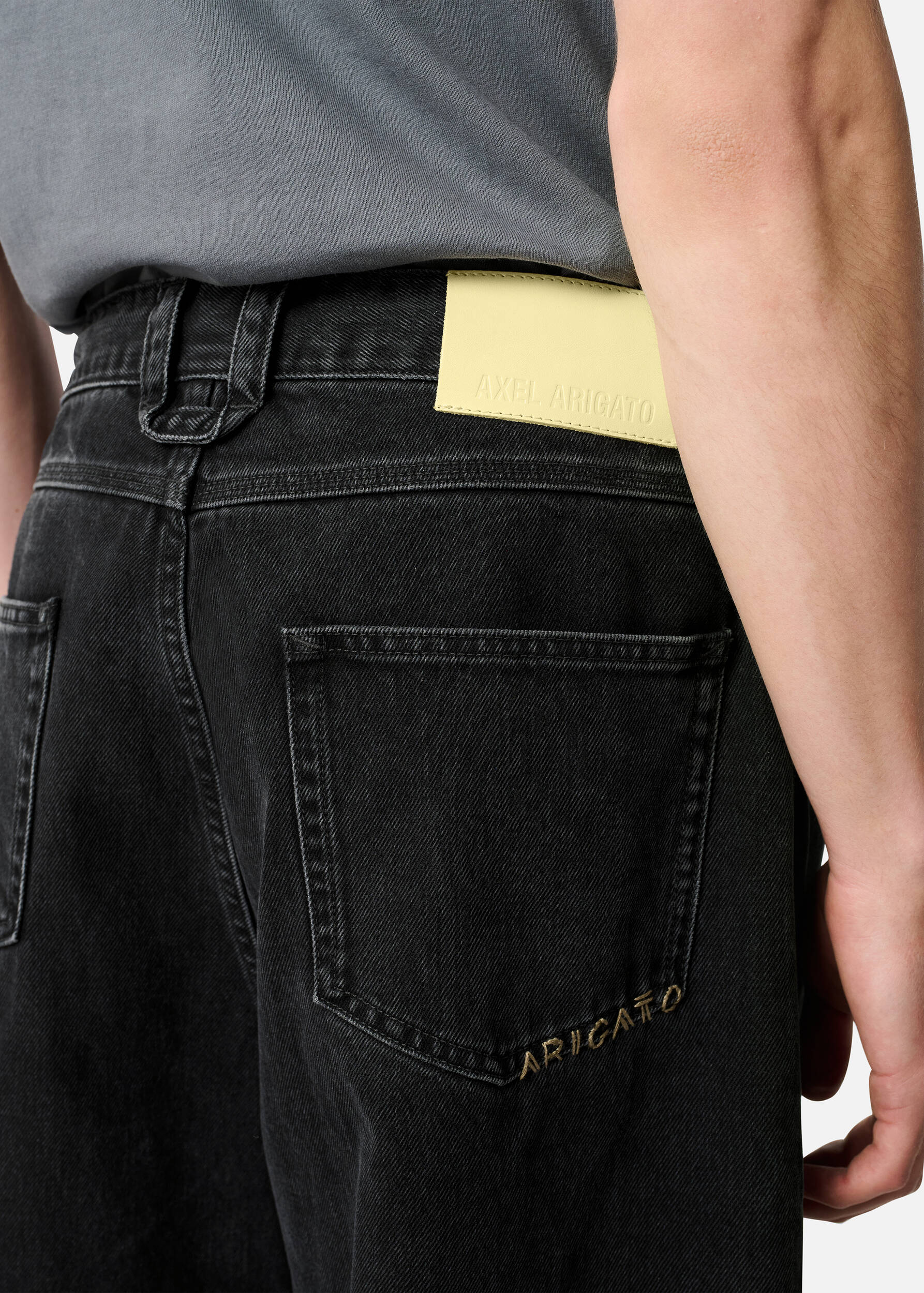 Arigato Relaxed Jeans Black 5 Arigato Relaxed Jeans Black