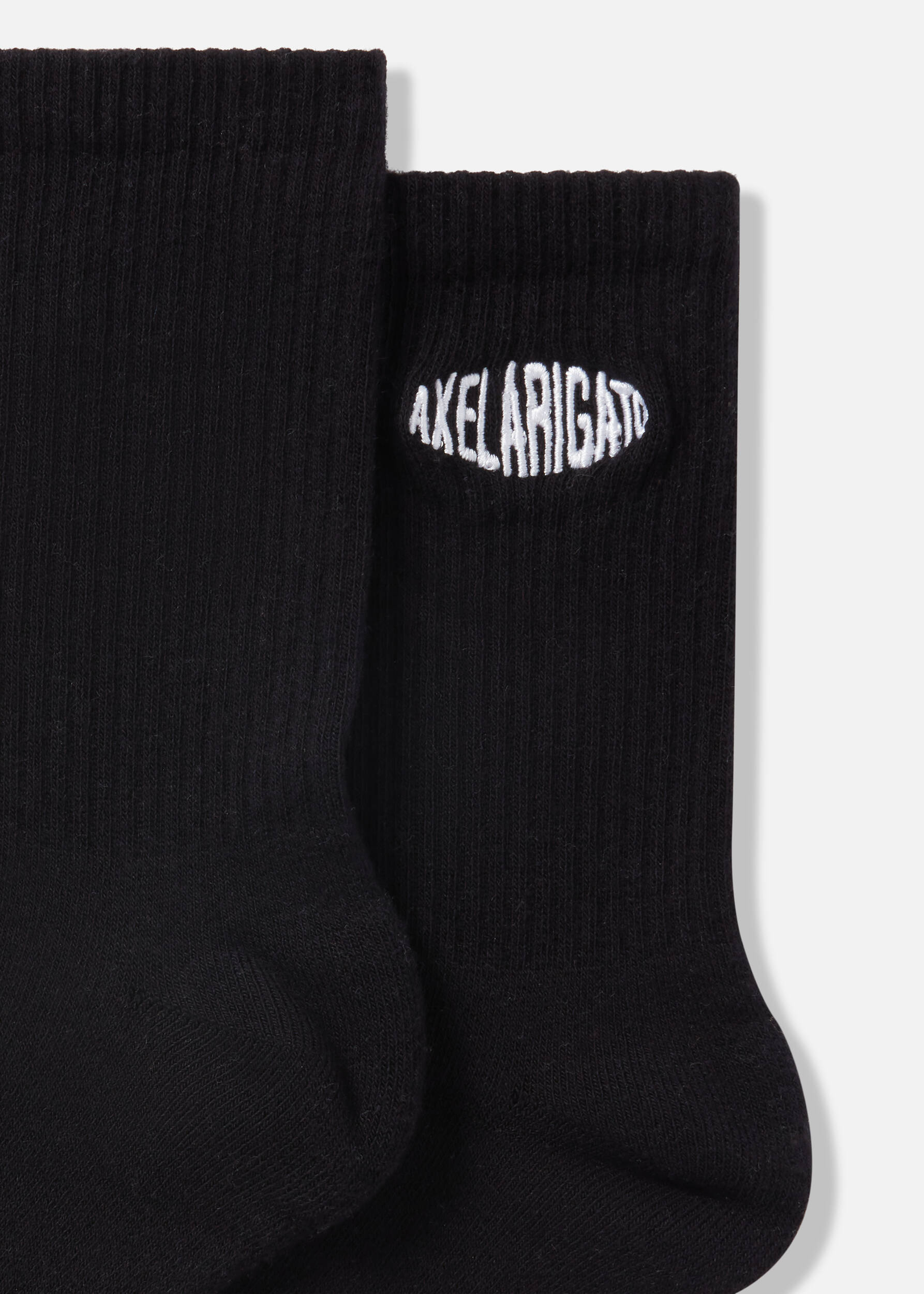 Distort Logo Socks Black