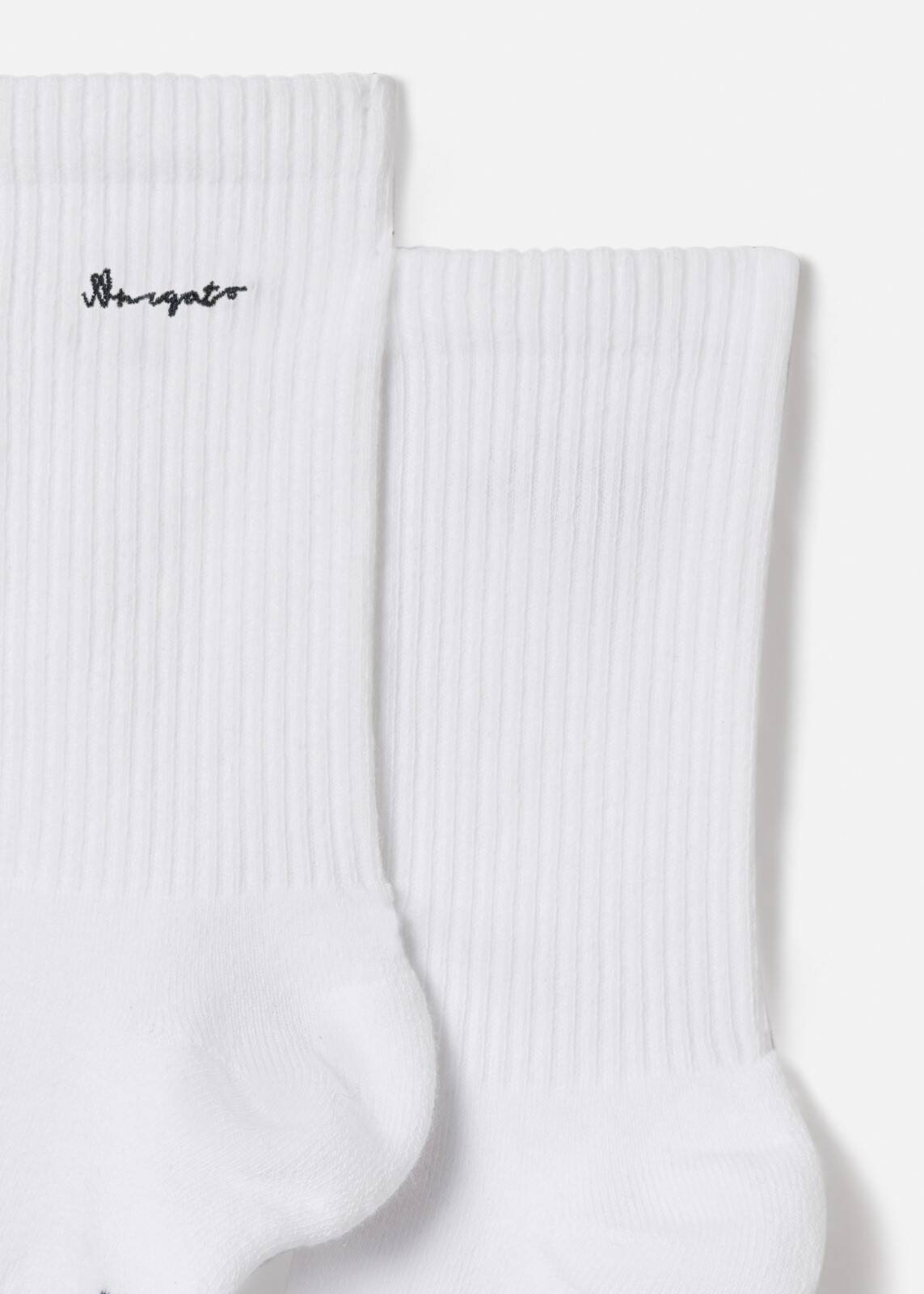 Doodle Logo Socks White