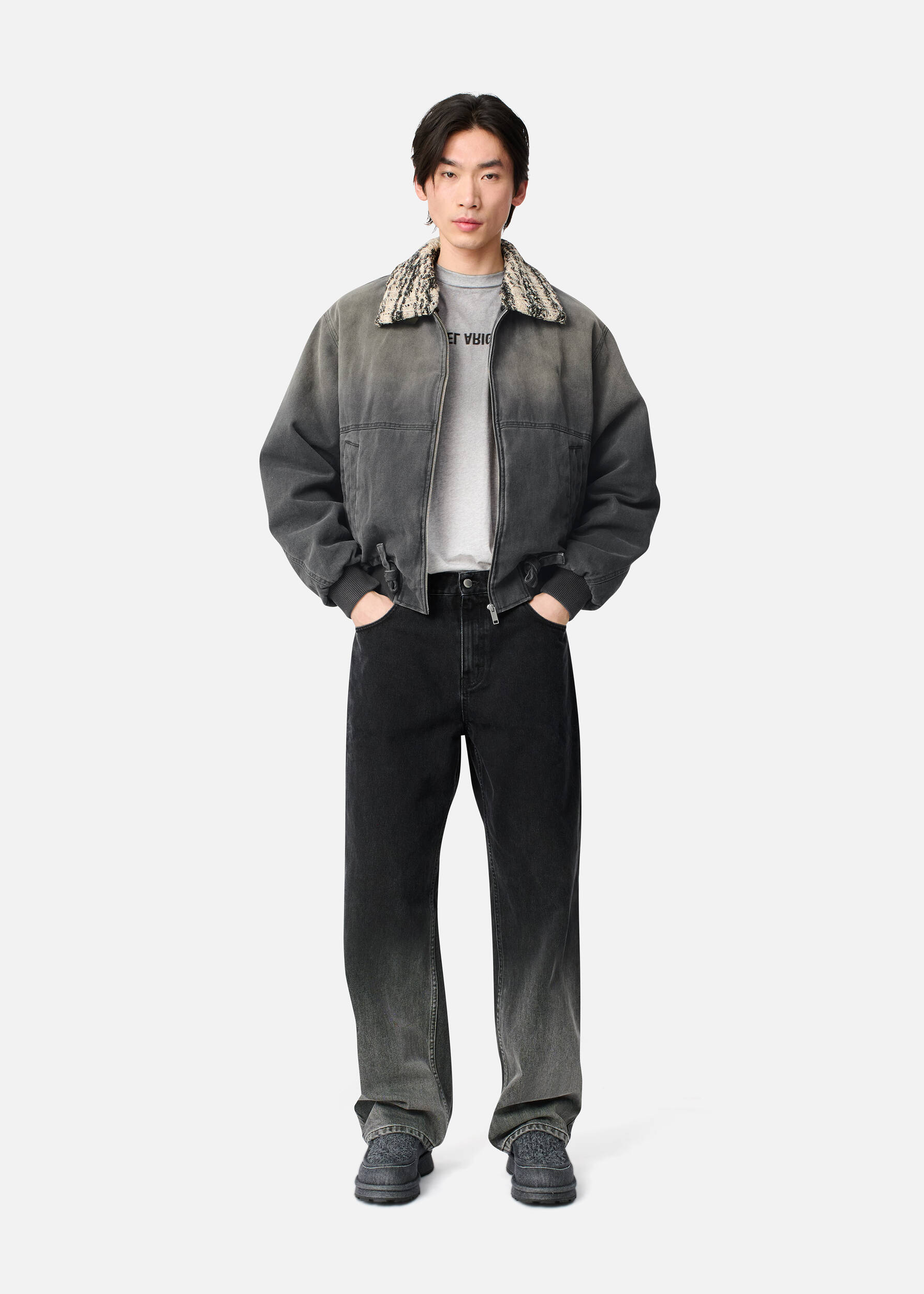 Zine Fade Jeans Dark Grey 3 Zine Fade Jeans Dark Grey