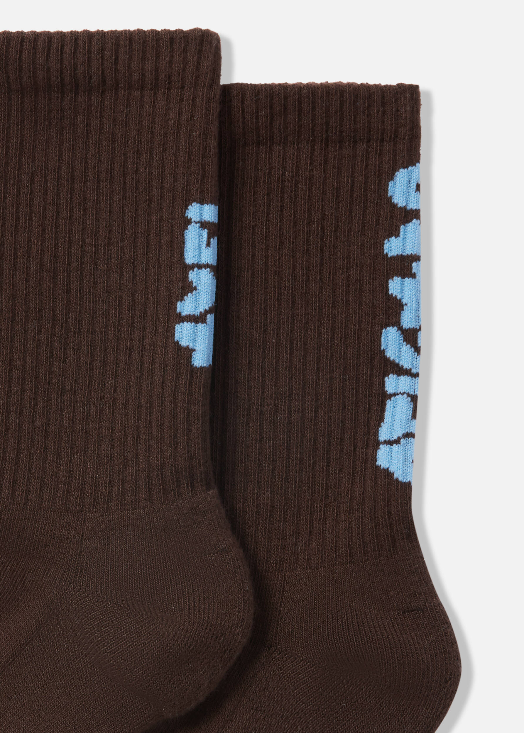 Floral Jacquard Socks Pinecone