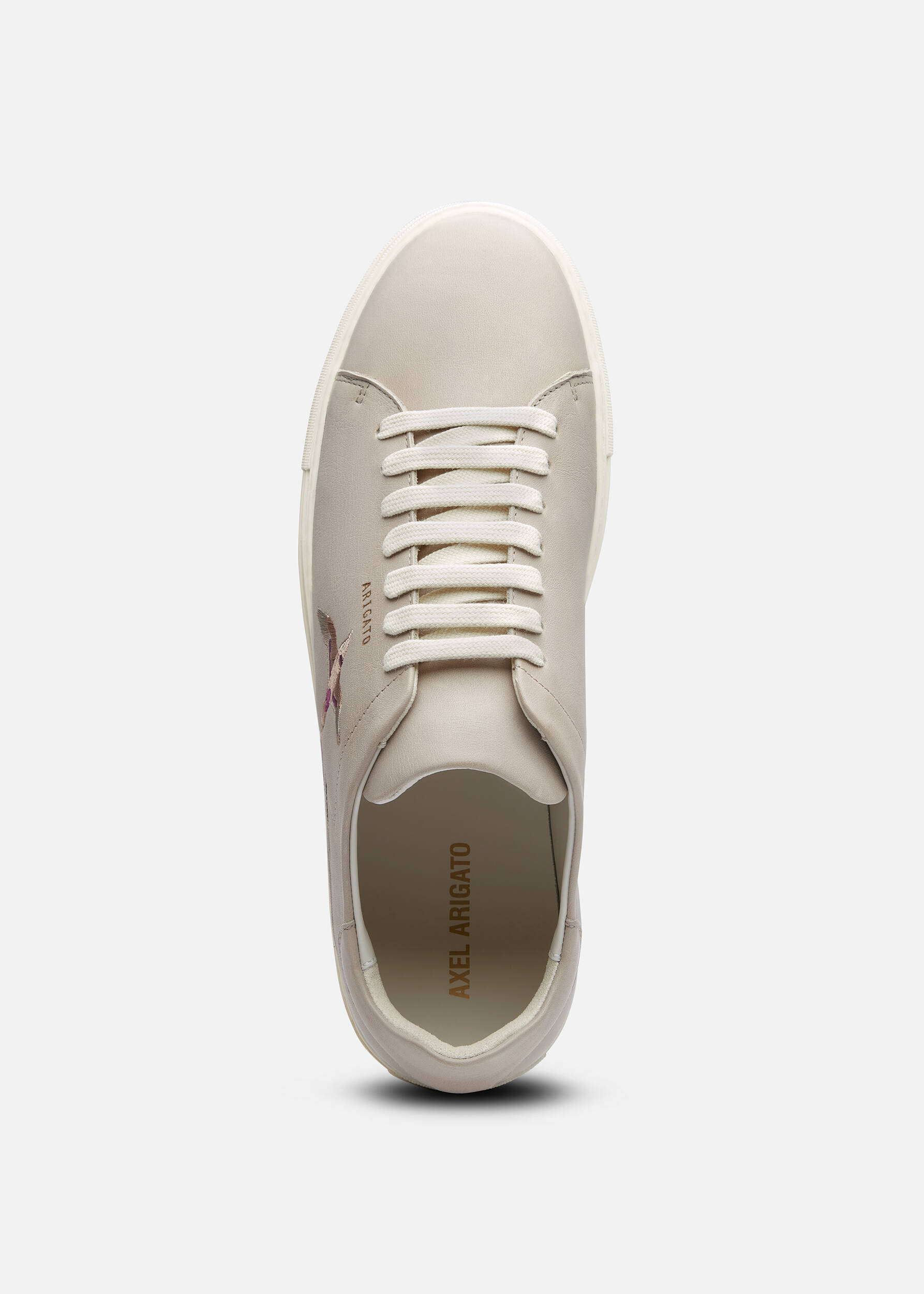 Clean 90 B Bird Sneaker Light Taupe/Burgundy