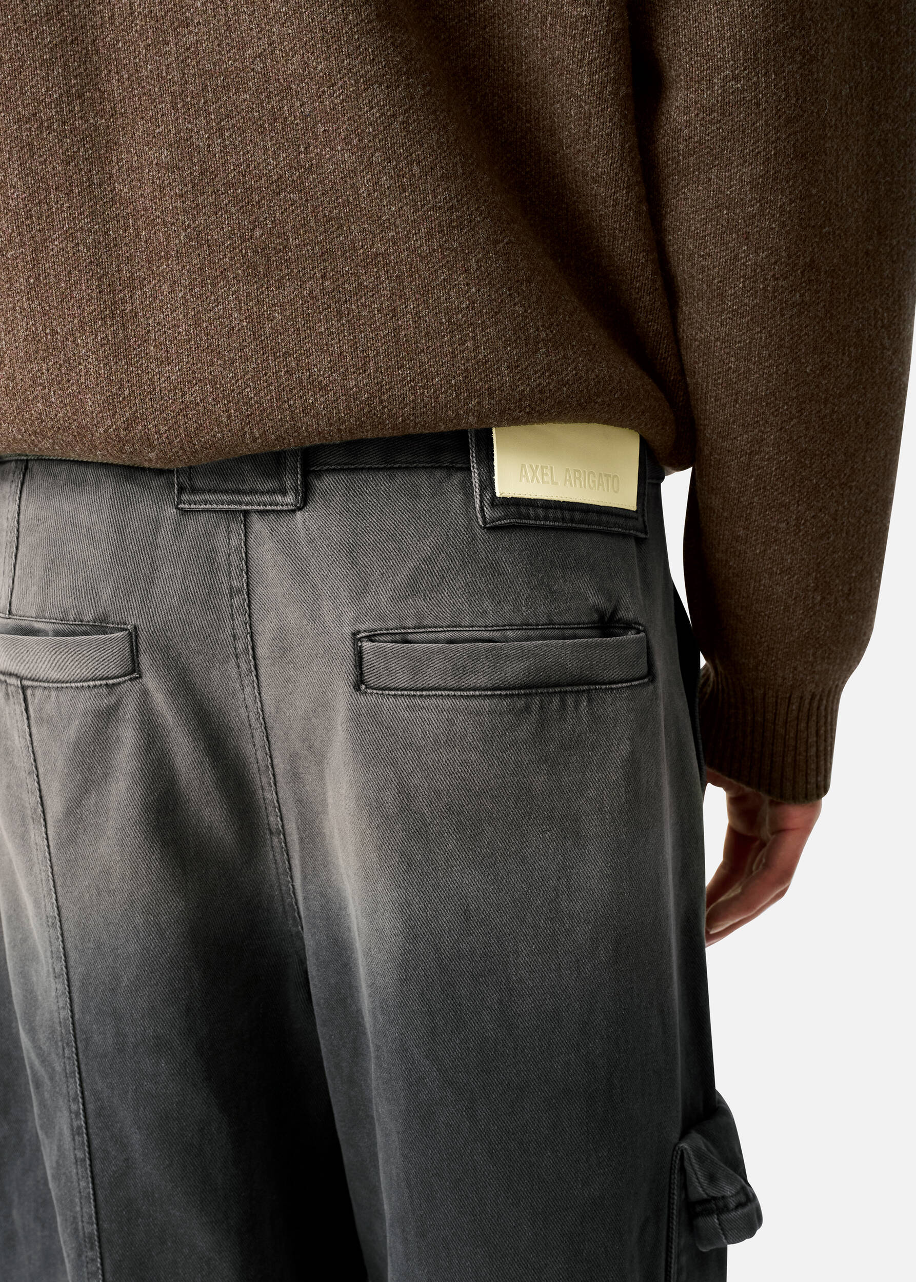 Dax Cargo Trousers Grey