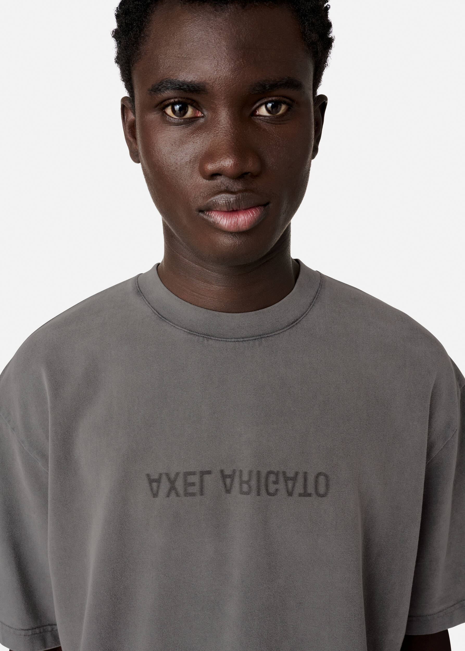 Distort Washed T-Shirt Steel Grey 4 Distort Washed T-Shirt Steel Grey