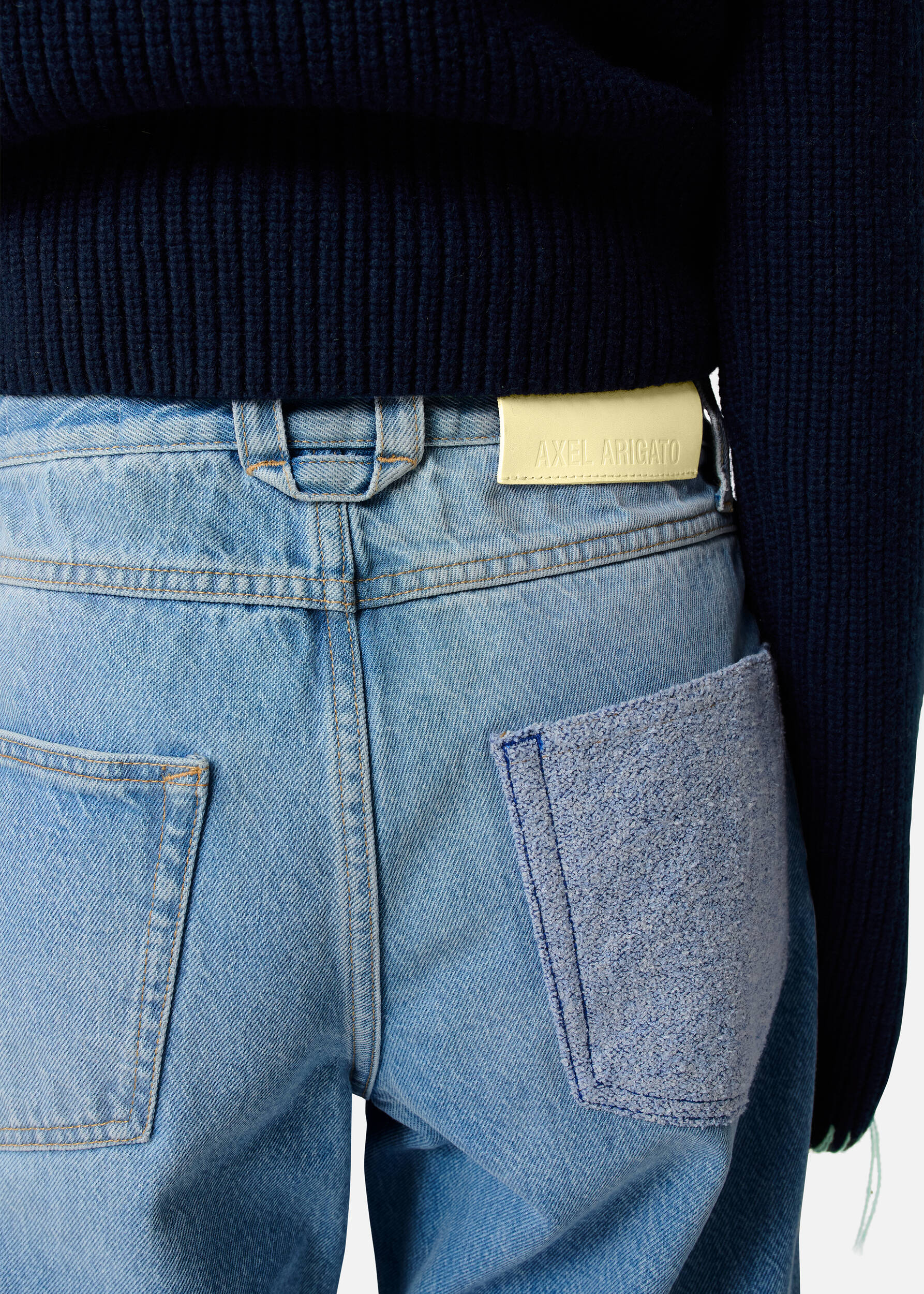 Zine Embroidered Patch Jeans Light Blue 6 Zine Embroidered Patch Jeans Light Blue