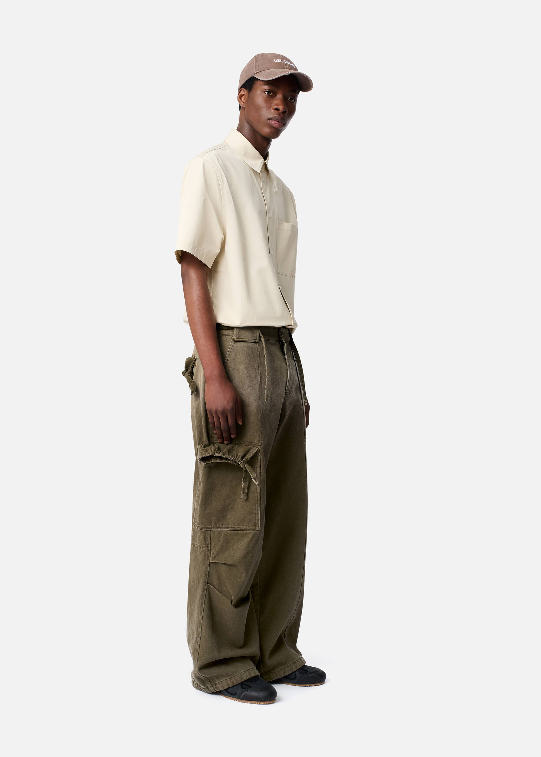 Dax Cargo Trousers Brown
