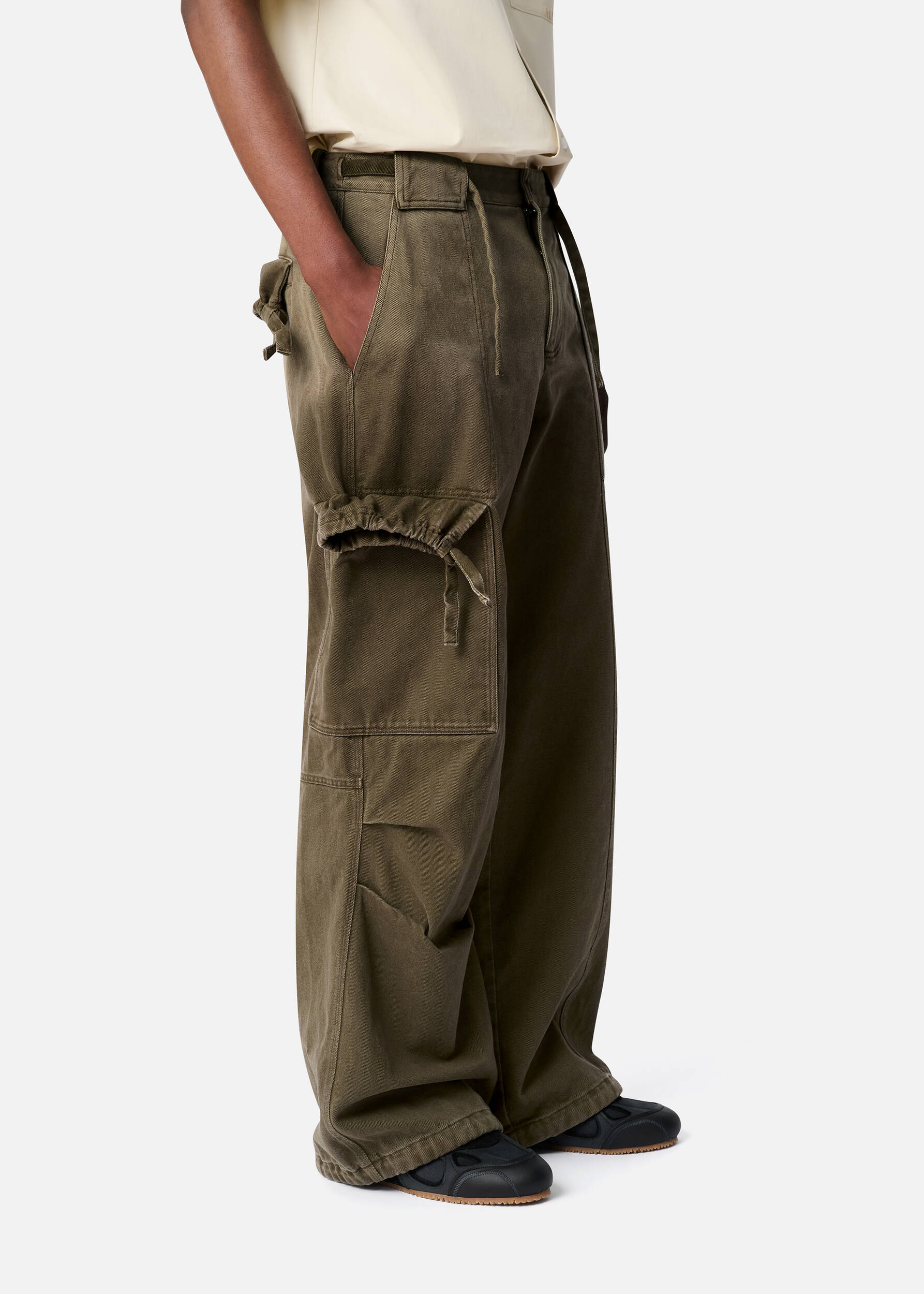 Dax Cargo Trousers Brown