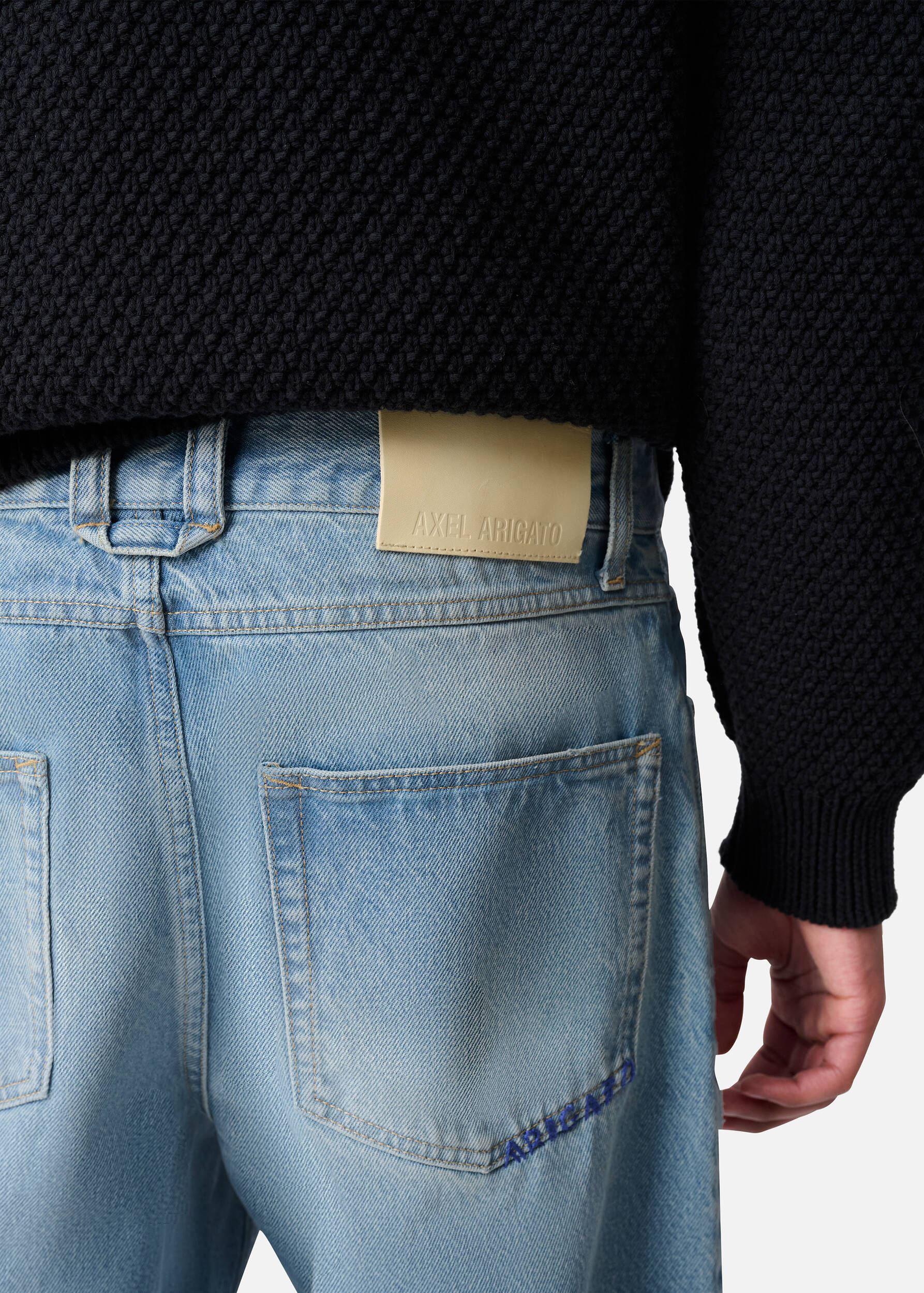 Zine Coated Jeans Light Blue