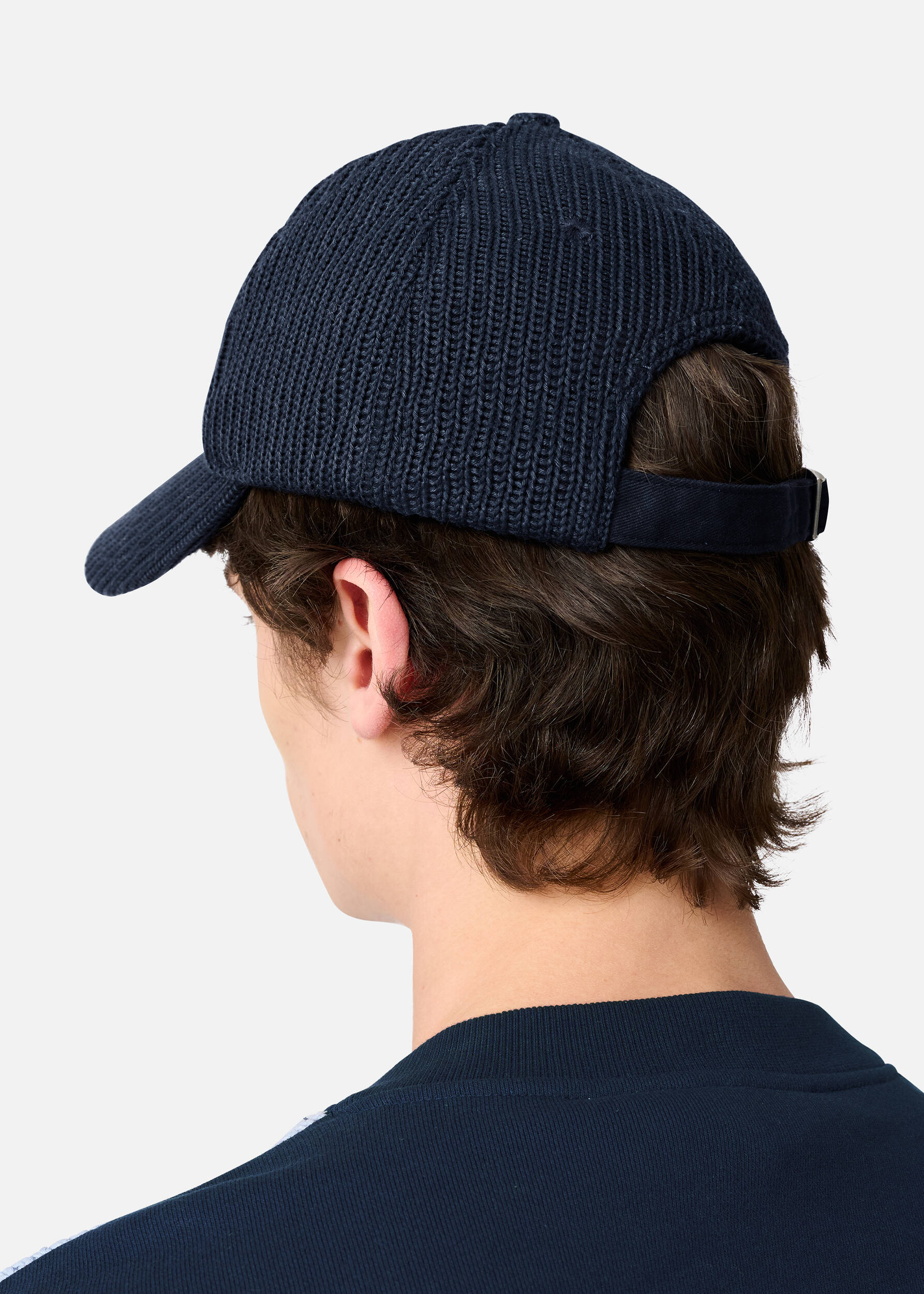 Arigato Knitted Cap Navy