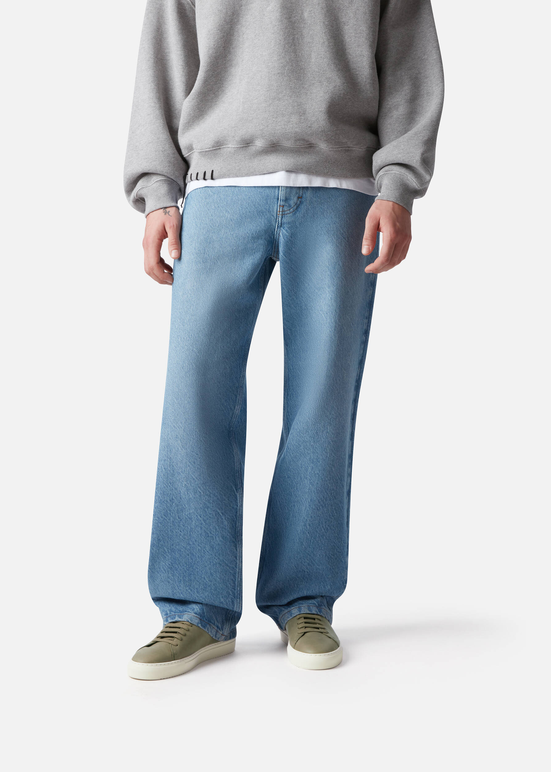 Clean 90 Sneaker Dark Green/Light Beige 5 Clean 90 Sneaker Dark Green/Light Beige