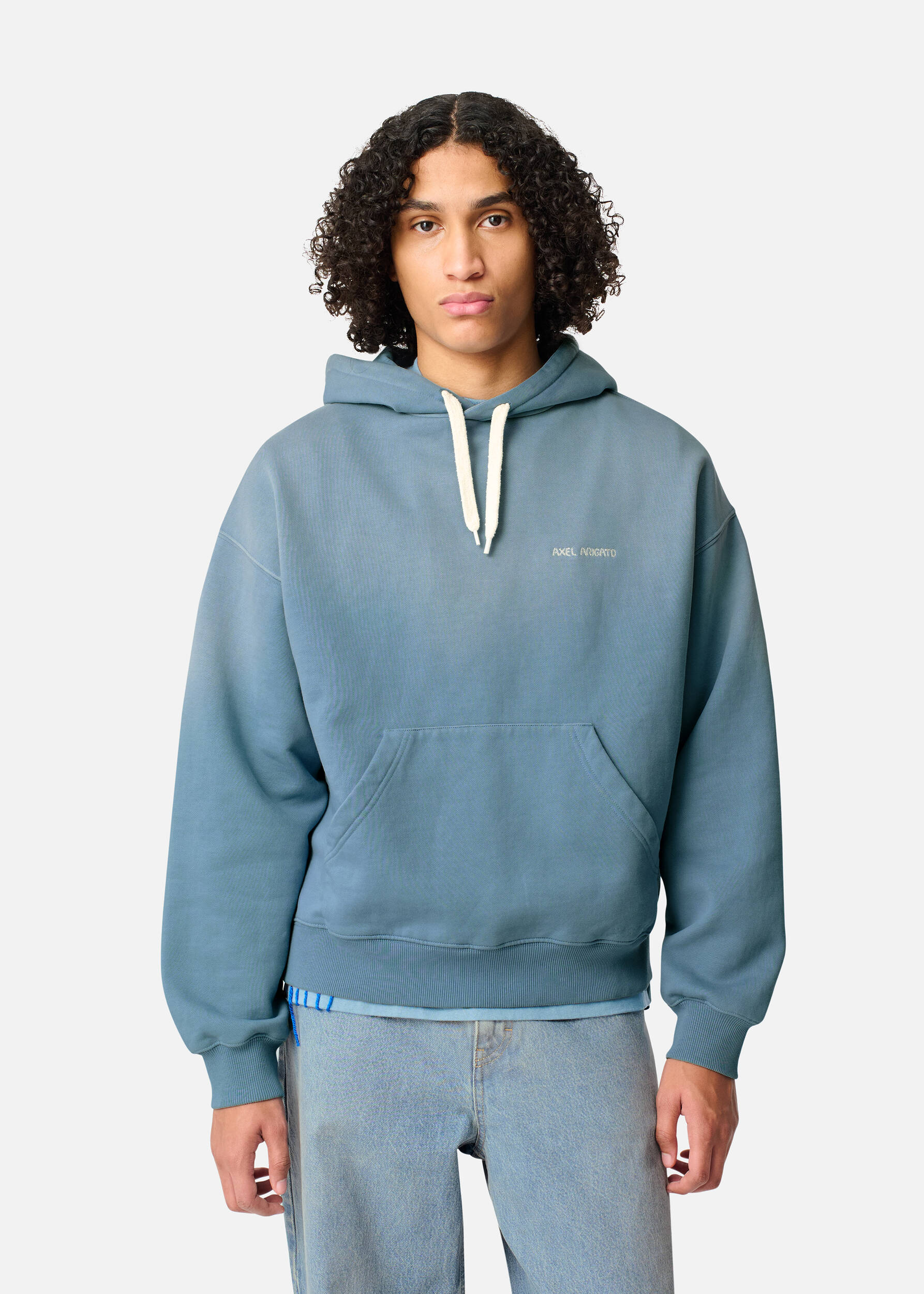 Ethos Hoodie Dusty Blue