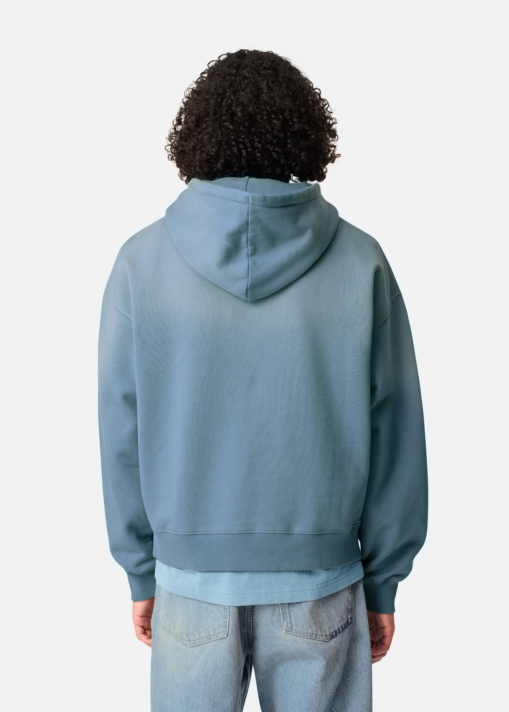 Ethos Hoodie Dusty Blue