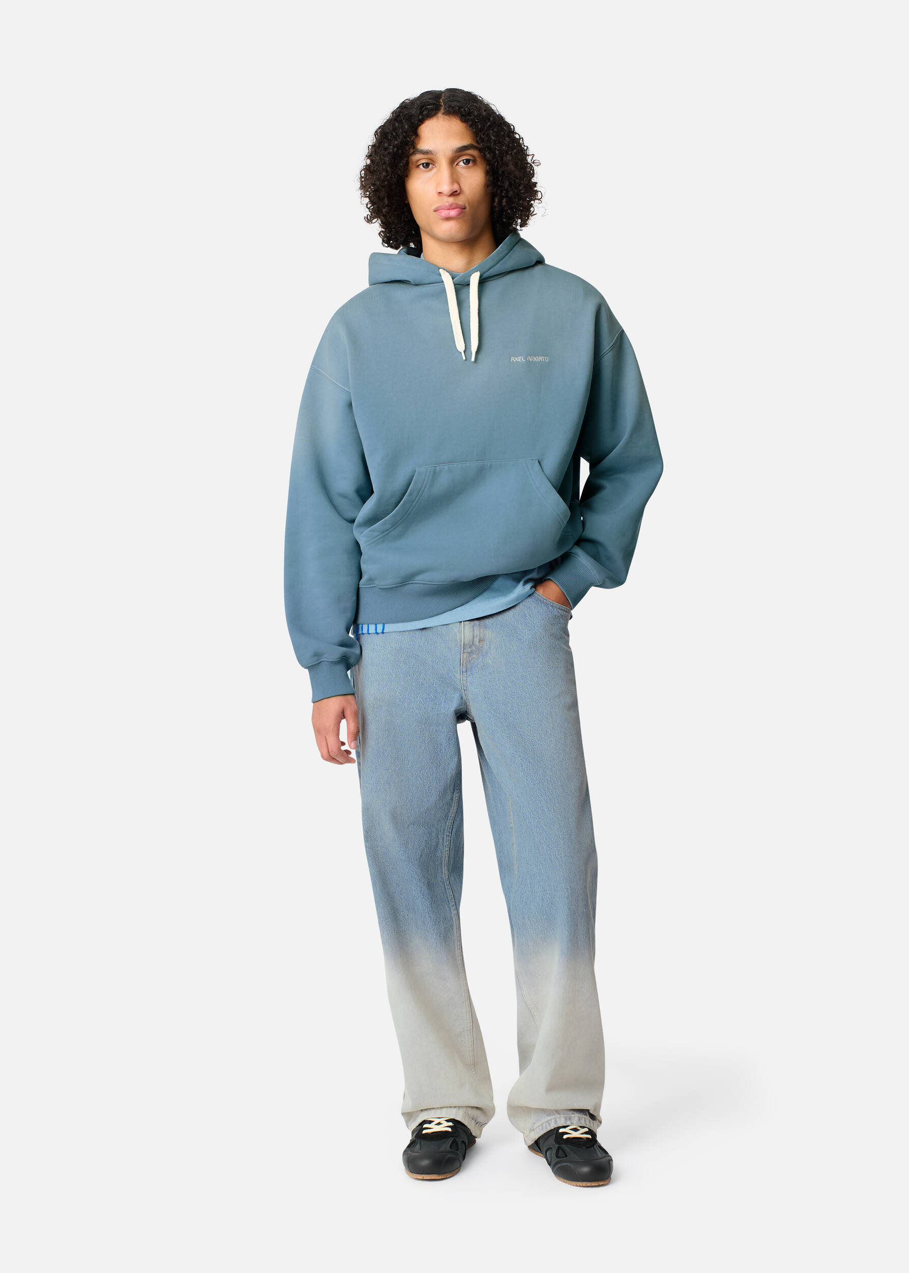 Ethos Hoodie Dusty Blue