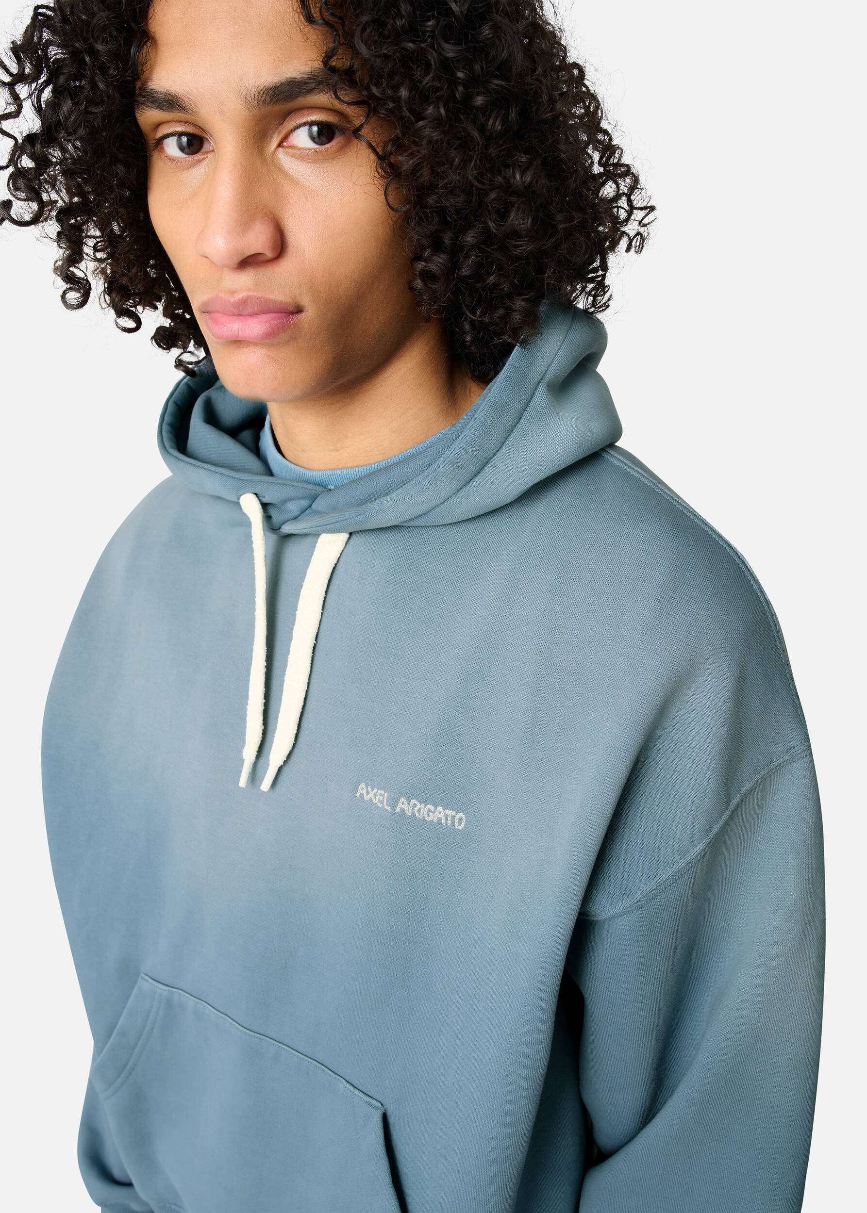 Ethos Hoodie Dusty Blue