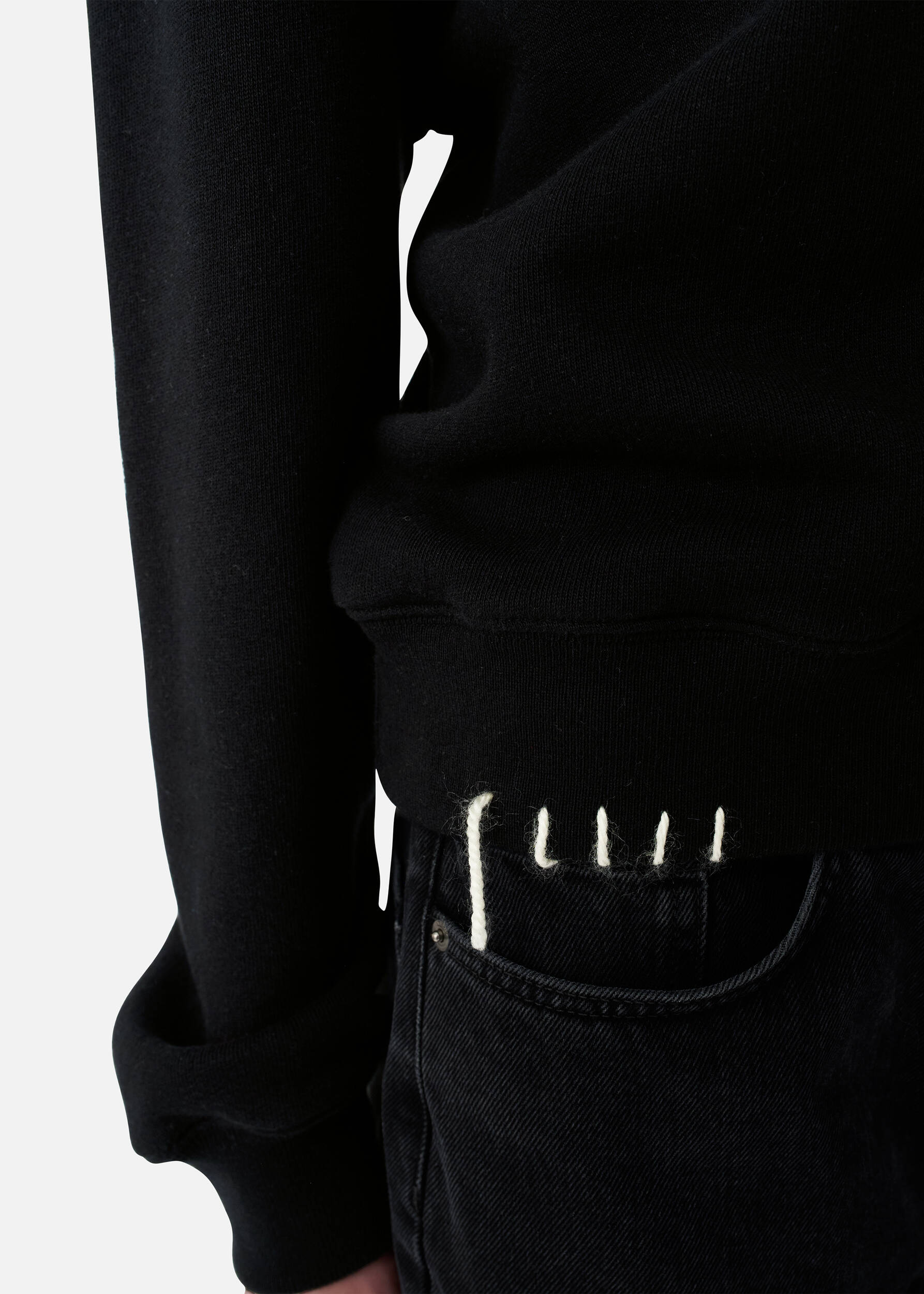 Loops Sweatshirt Black 5 Loops Sweatshirt Black