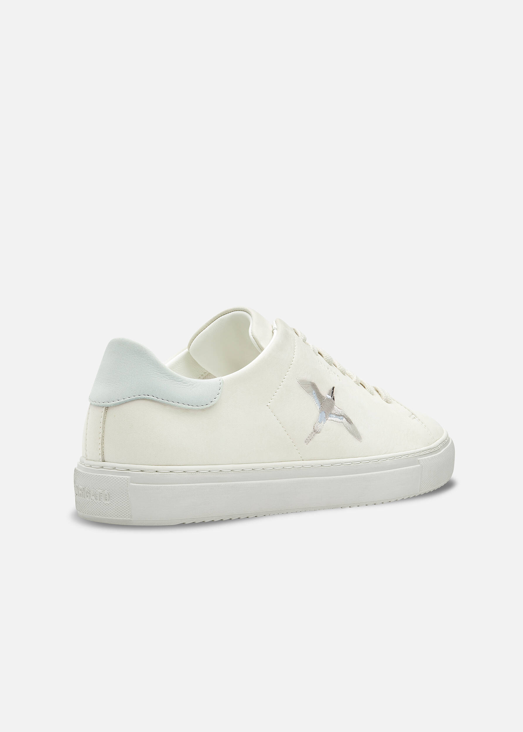 Clean 90 B Bird Sneaker White/Light Blue