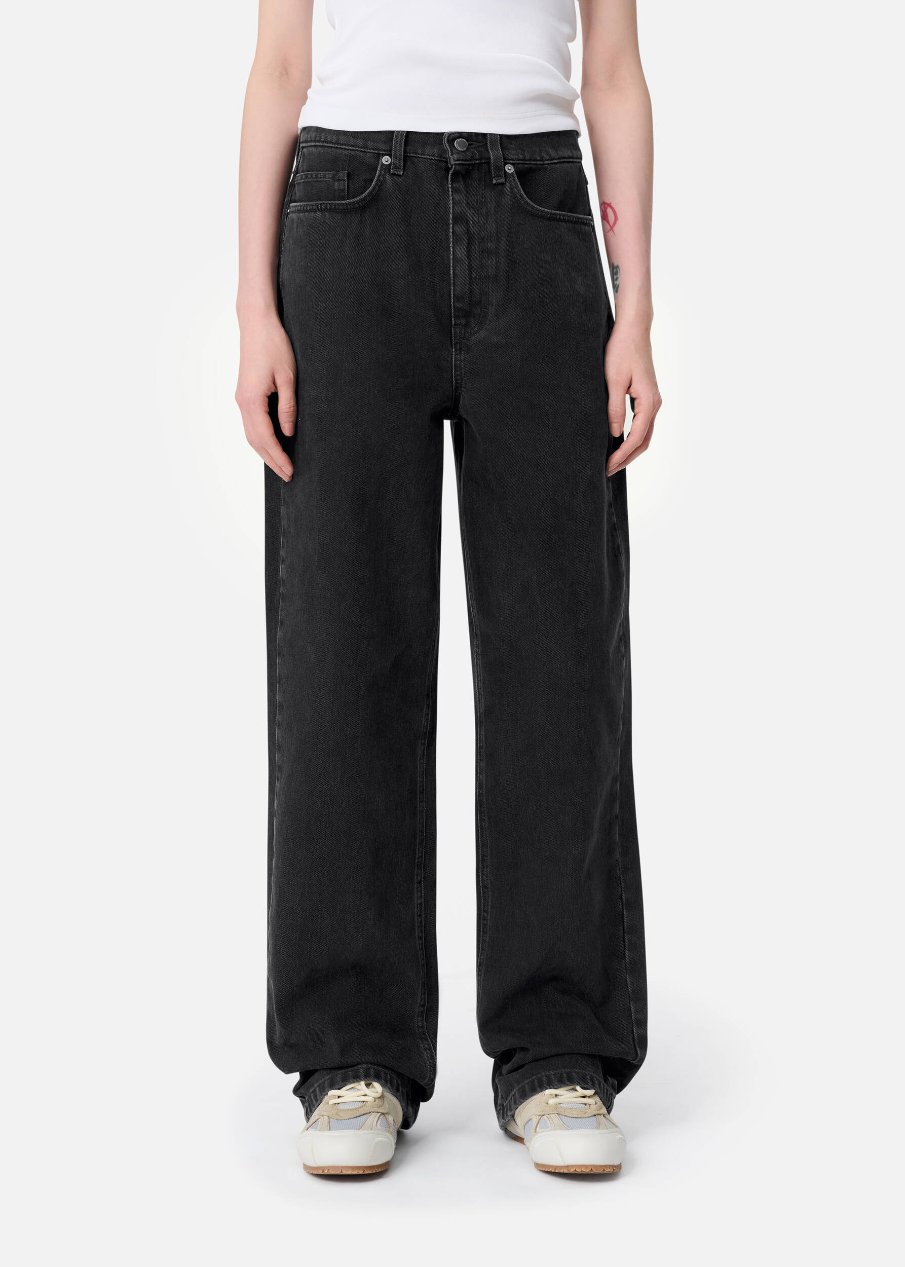 Sly Mid-Rise Jeans Black