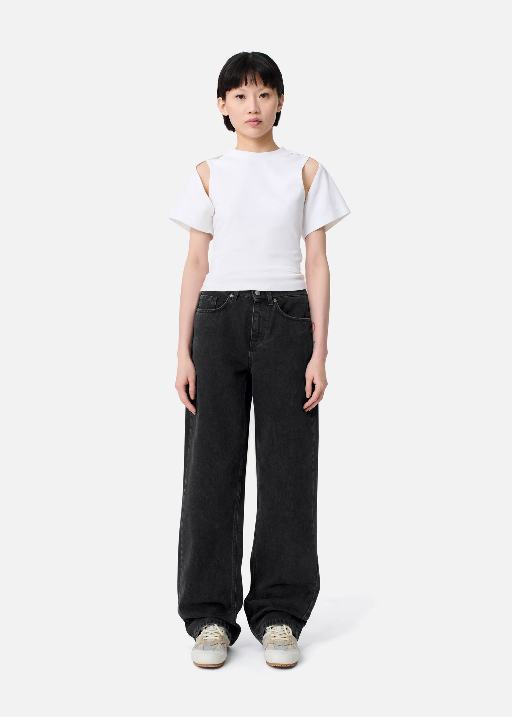 Sly Mid-Rise Jeans Black