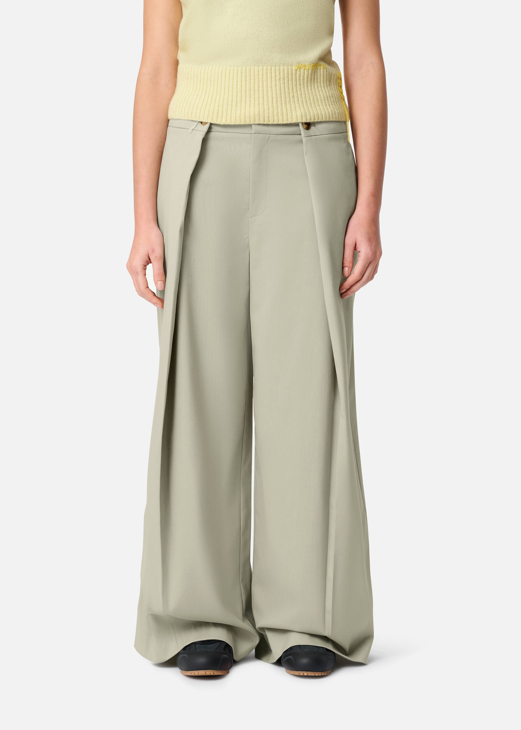 Riley Trousers Dusty Green