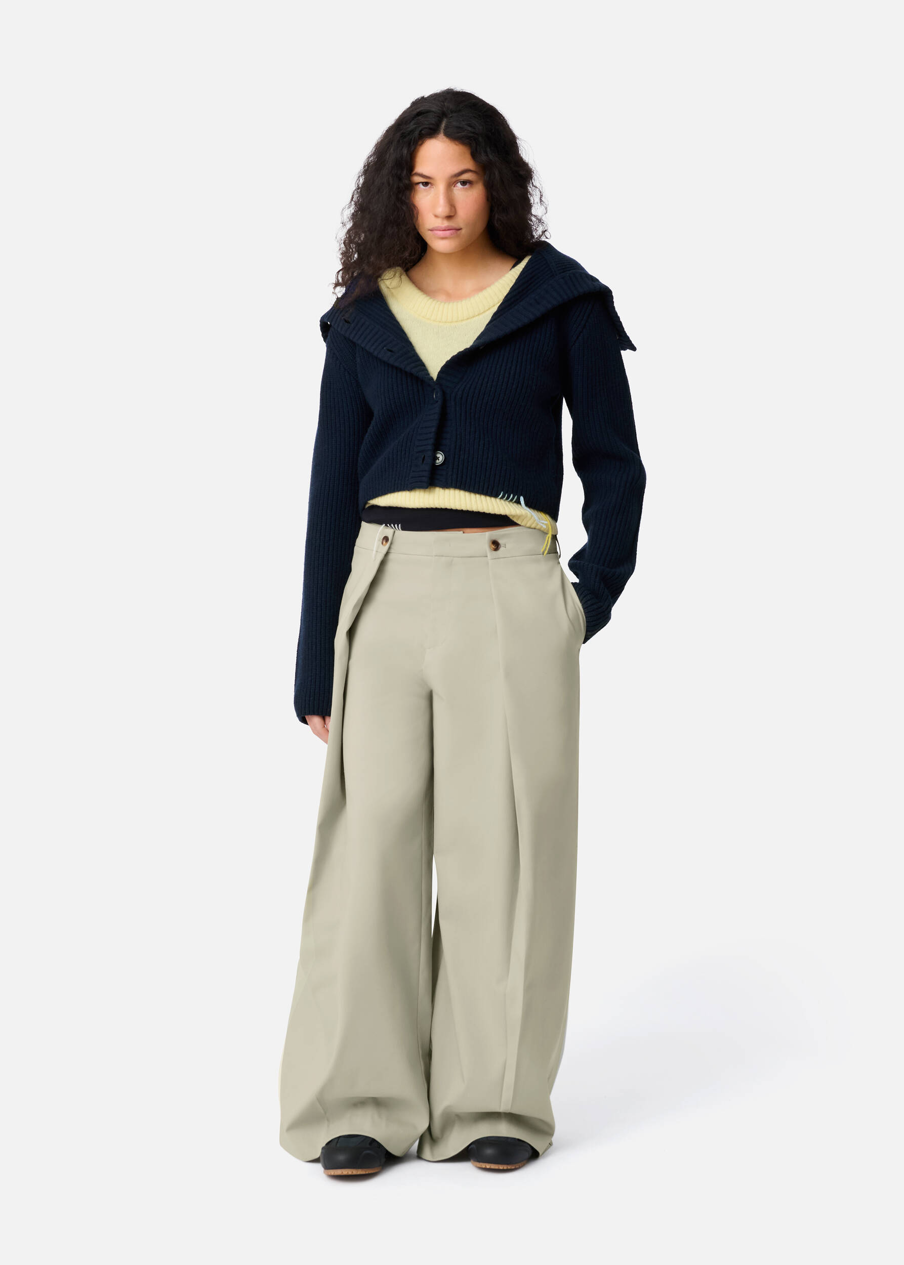 Riley Trousers Dusty Green