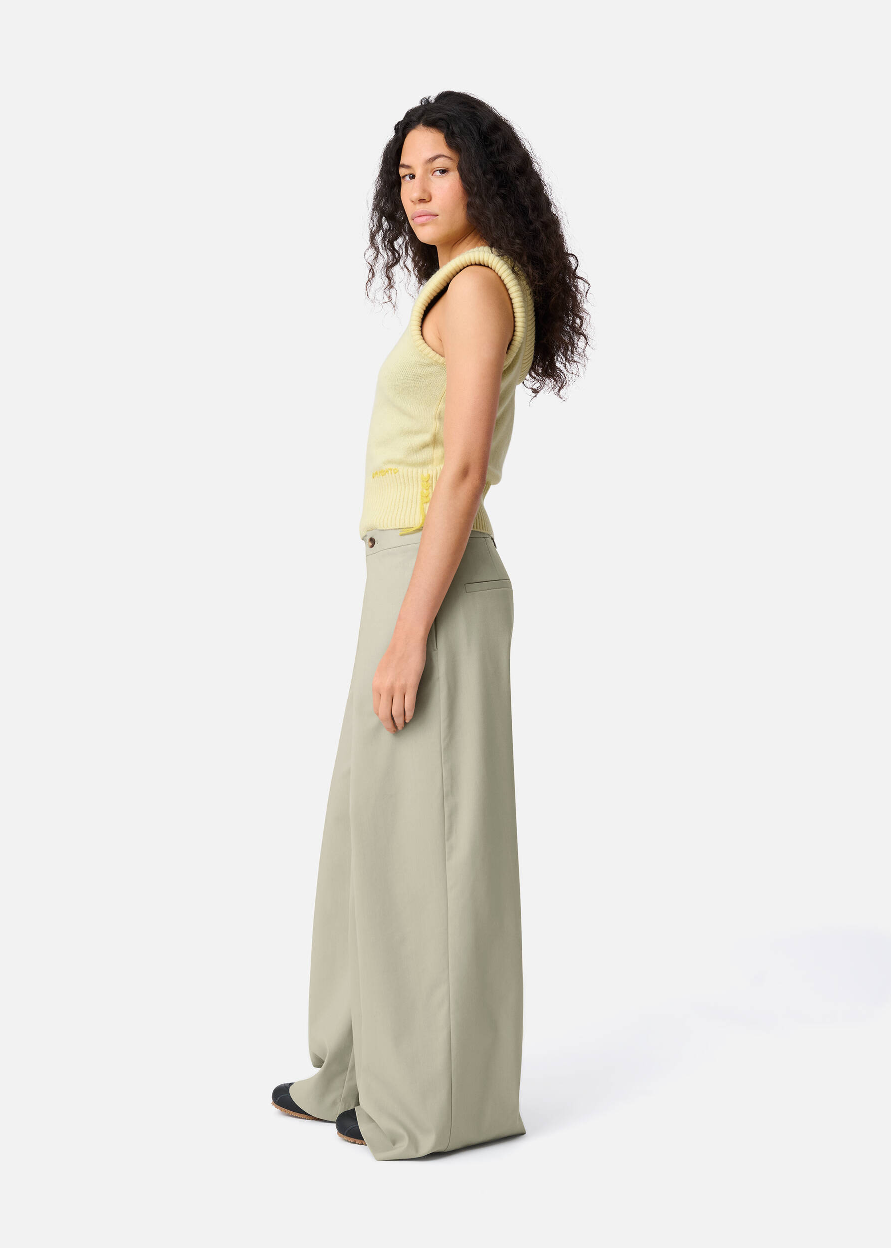 Riley Trousers Dusty Green