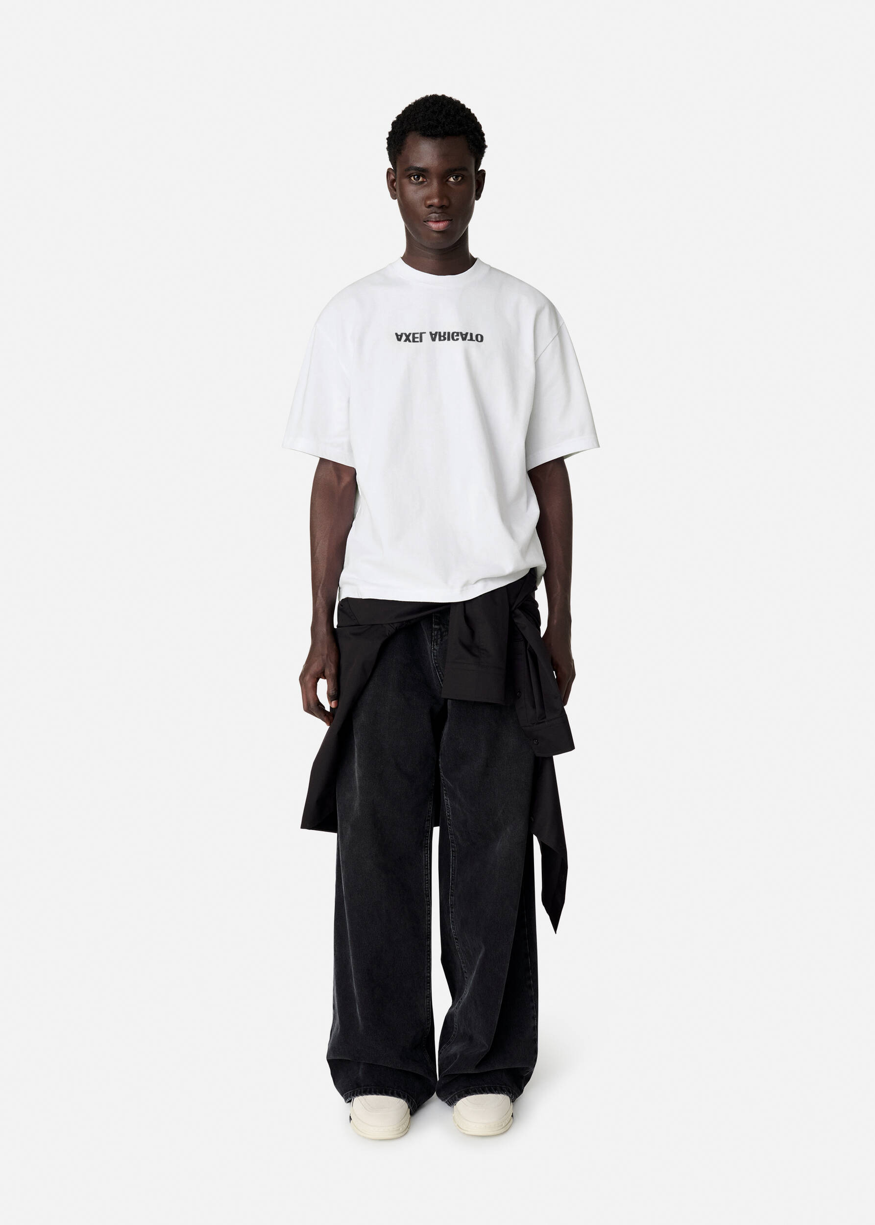 Distort Washed T-Shirt White 3 Distort Washed T-Shirt White