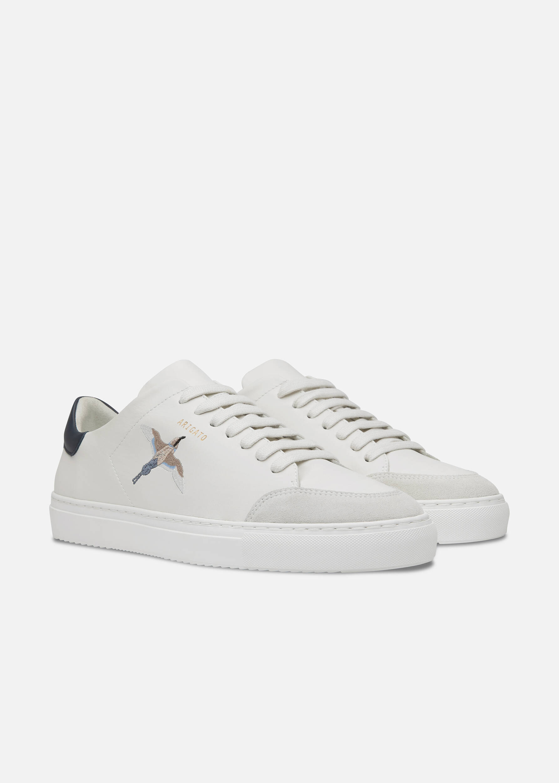 Clean 90 B Bird Sneaker White/Dark Blue