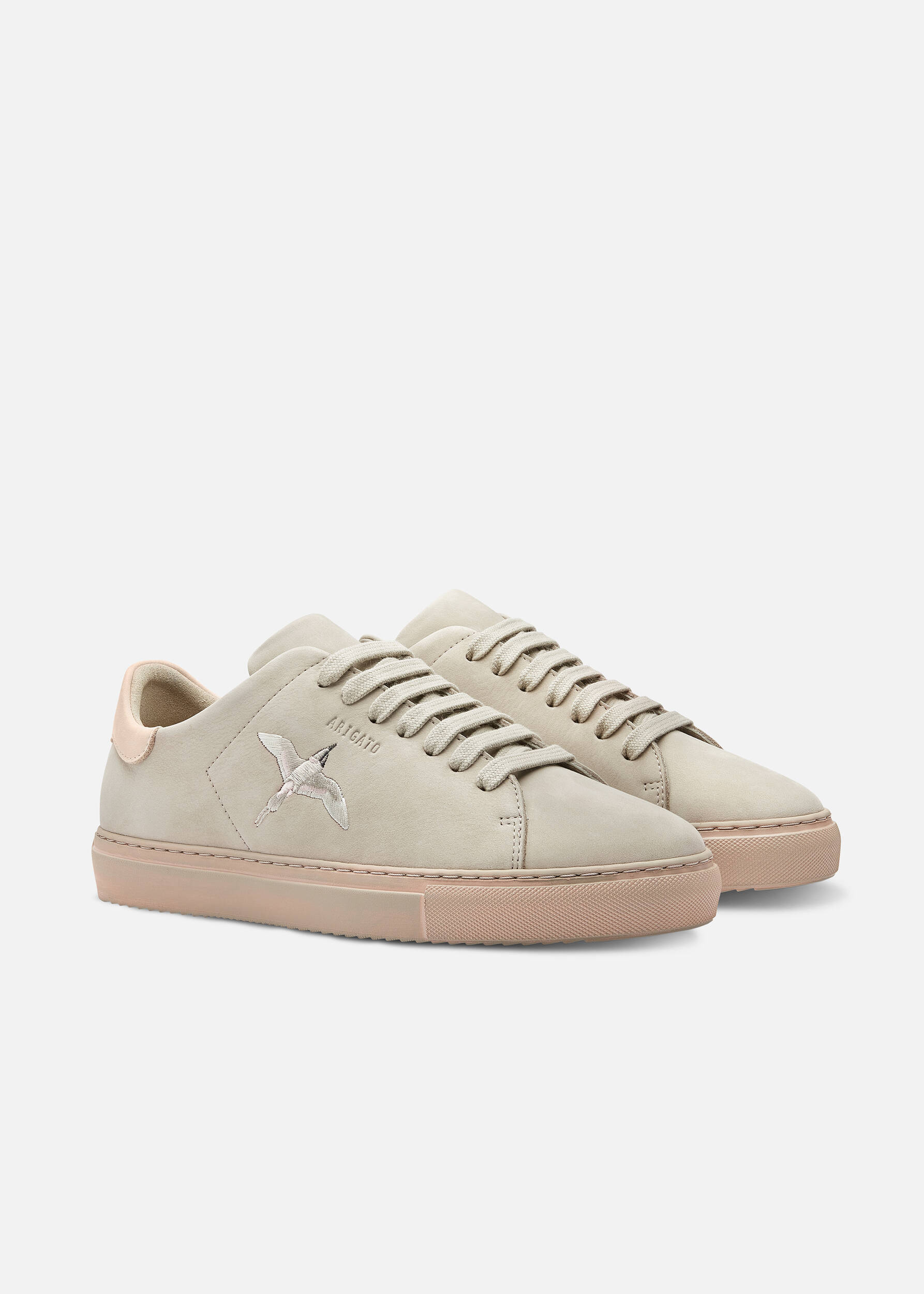 Clean 90 B Bird Sneaker Grey/Light Pink