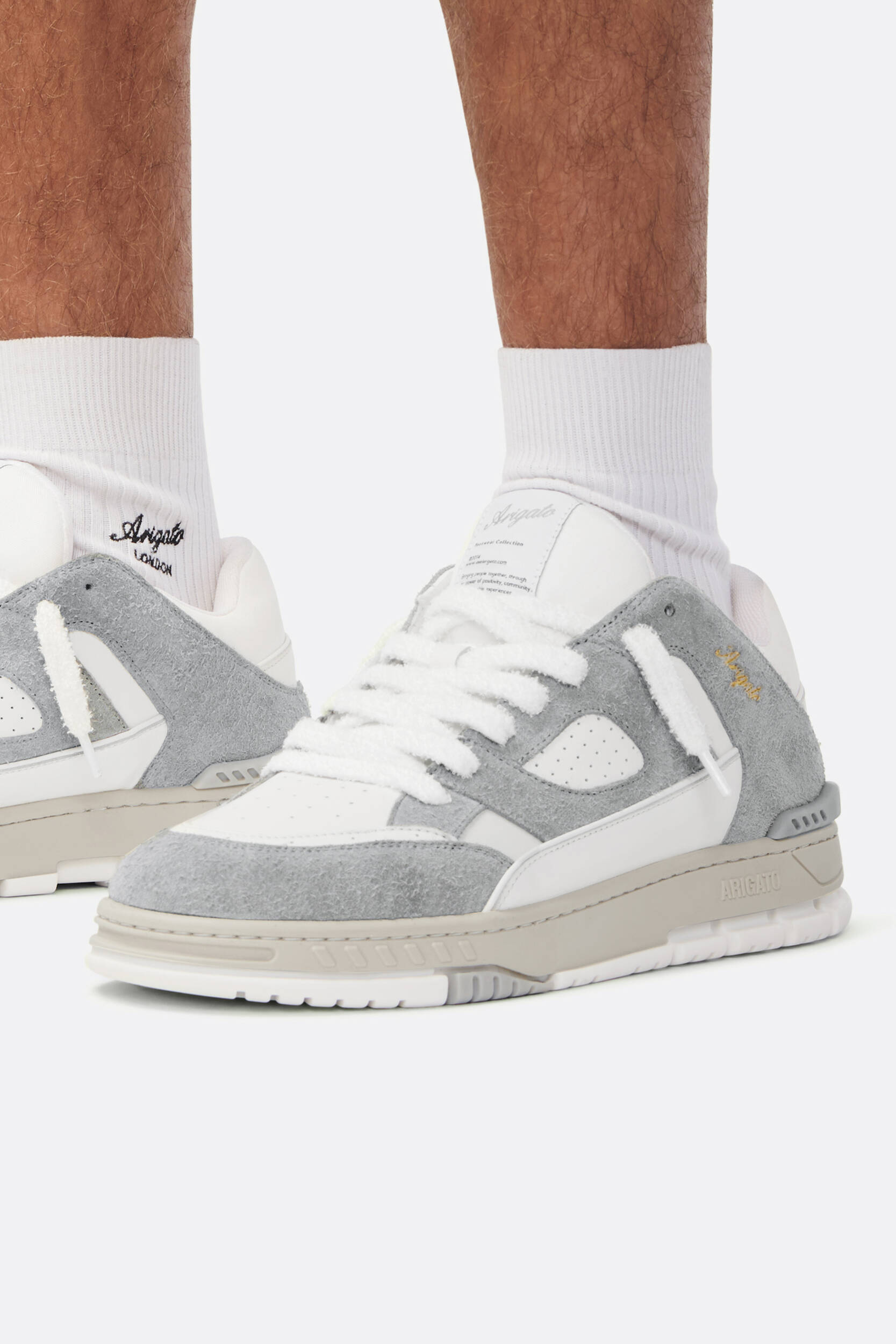 Area Lo Fluffy Sneaker Grey/White