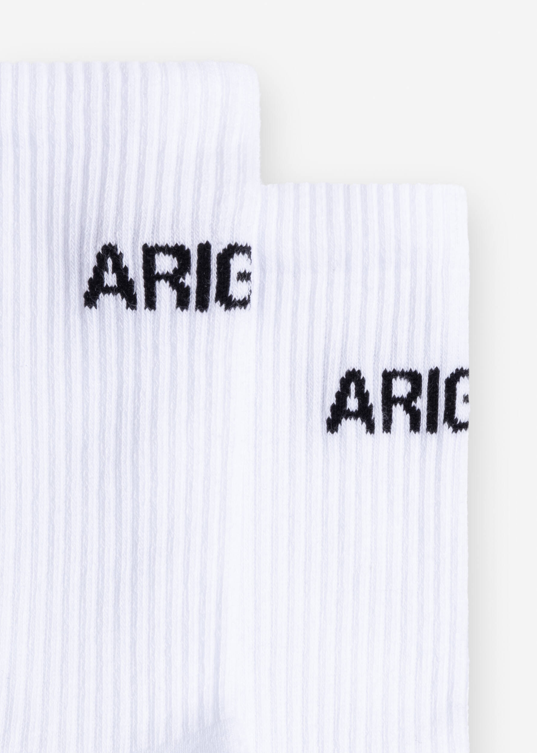 Arigato Logo Tube Socks White