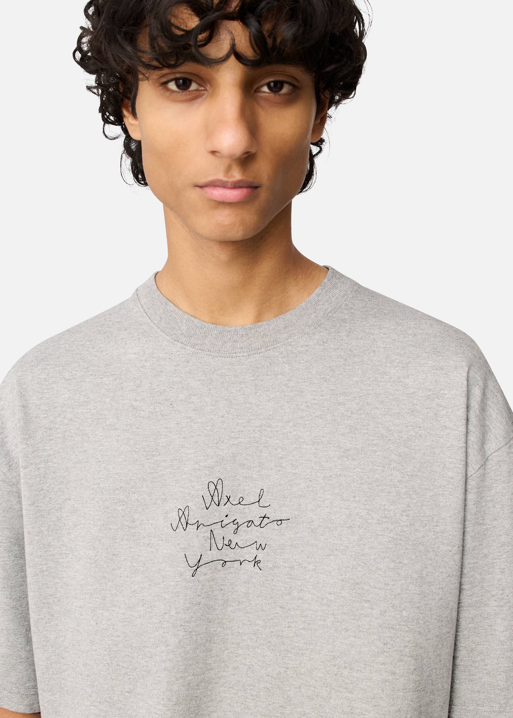 New York City T-Shirt Grey Melange