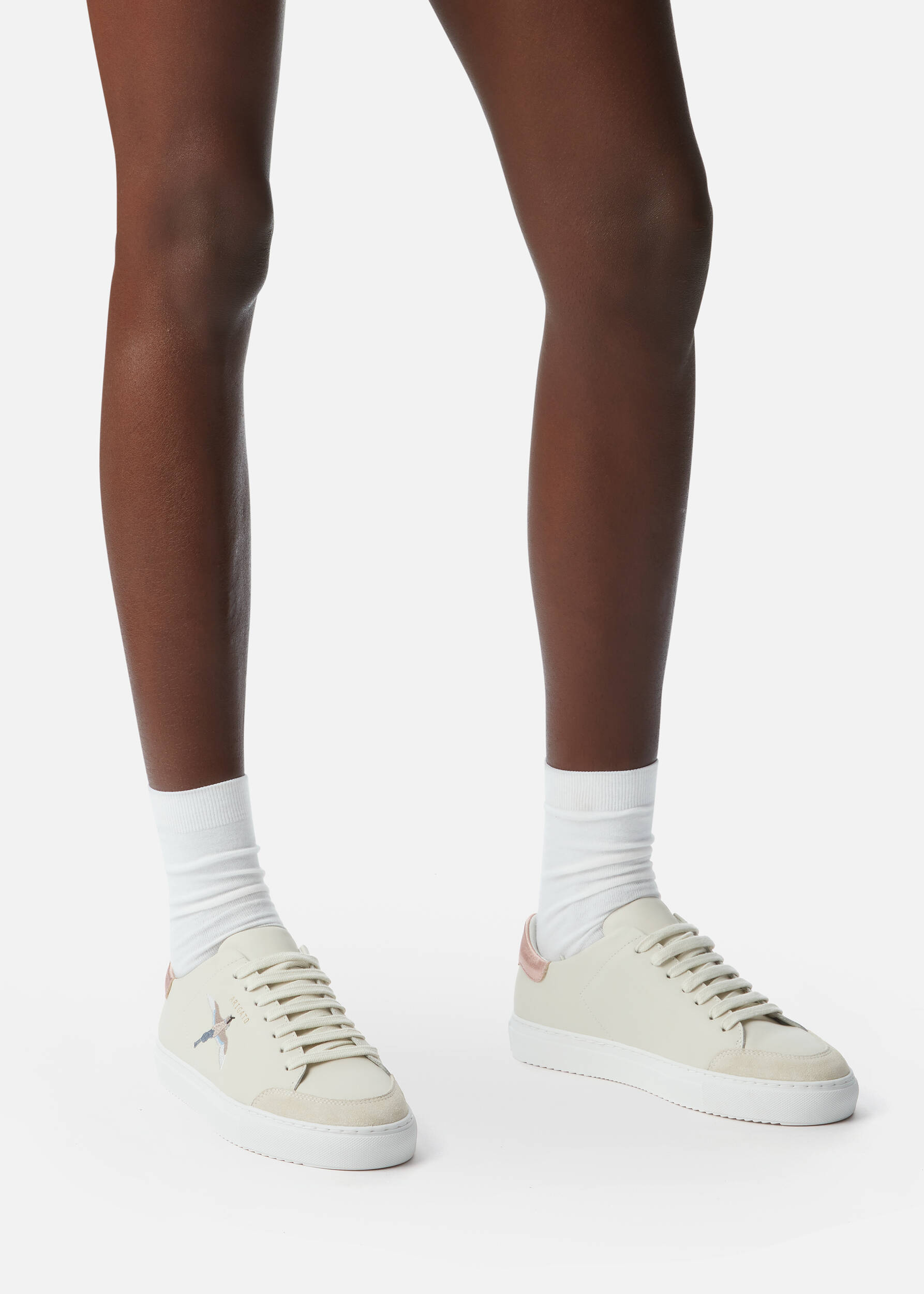 Clean 90 B Bird Sneaker Off White/Rose Gold