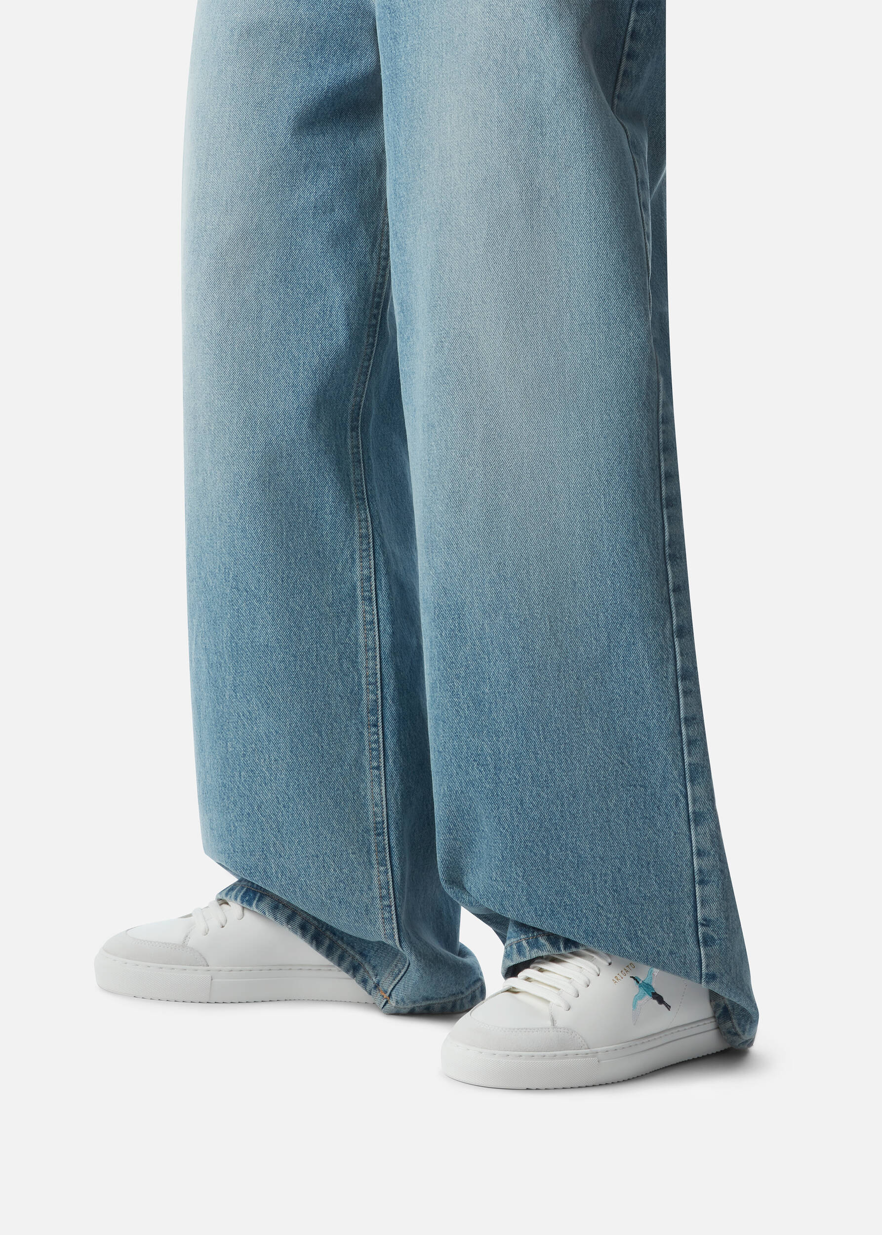 Clean 90 B Bird Sneaker White/Turquoise 5 Clean 90 B Bird Sneaker White/Turquoise