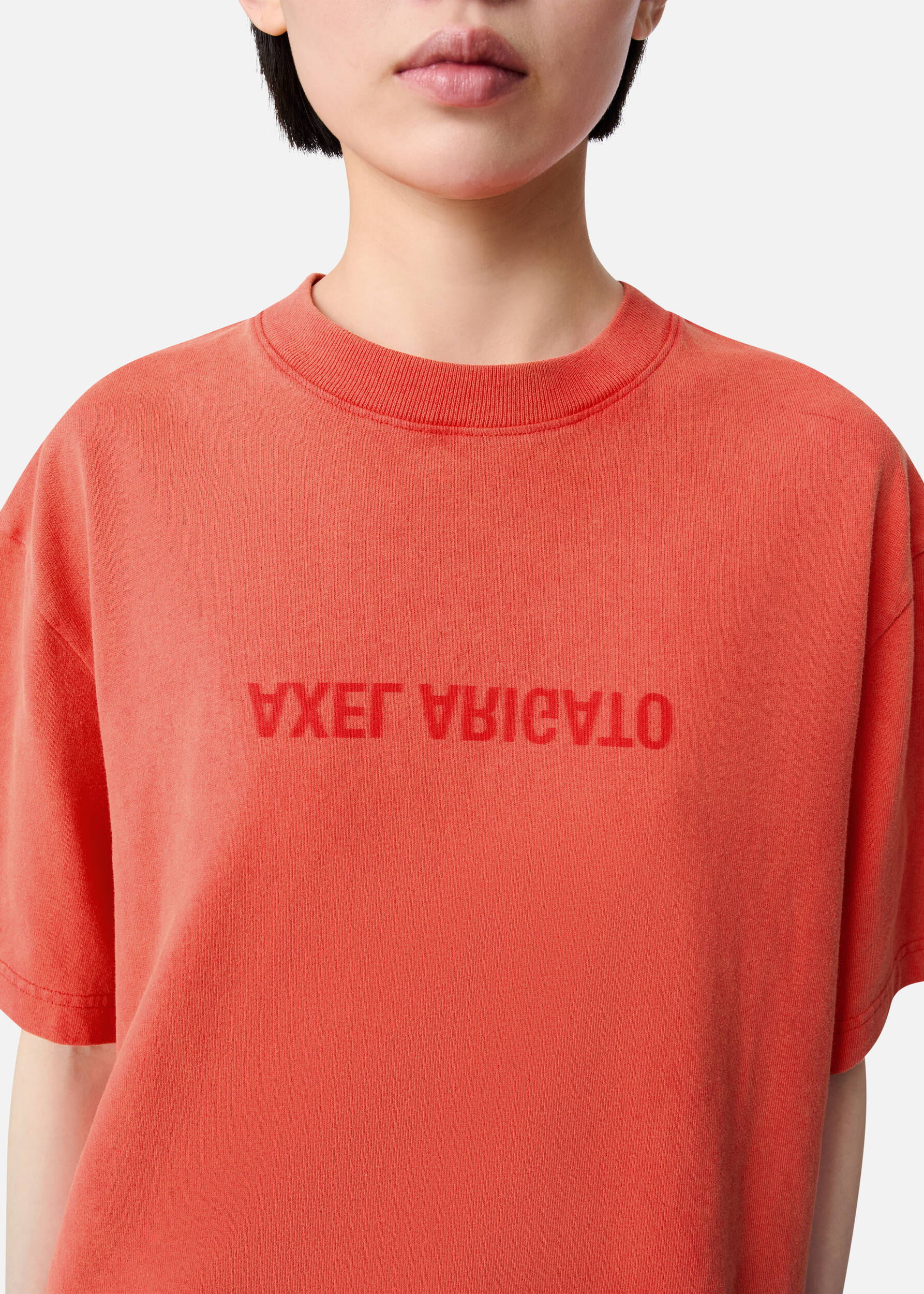 Distort T-Shirt Bright Red 4 Distort T-Shirt Bright Red