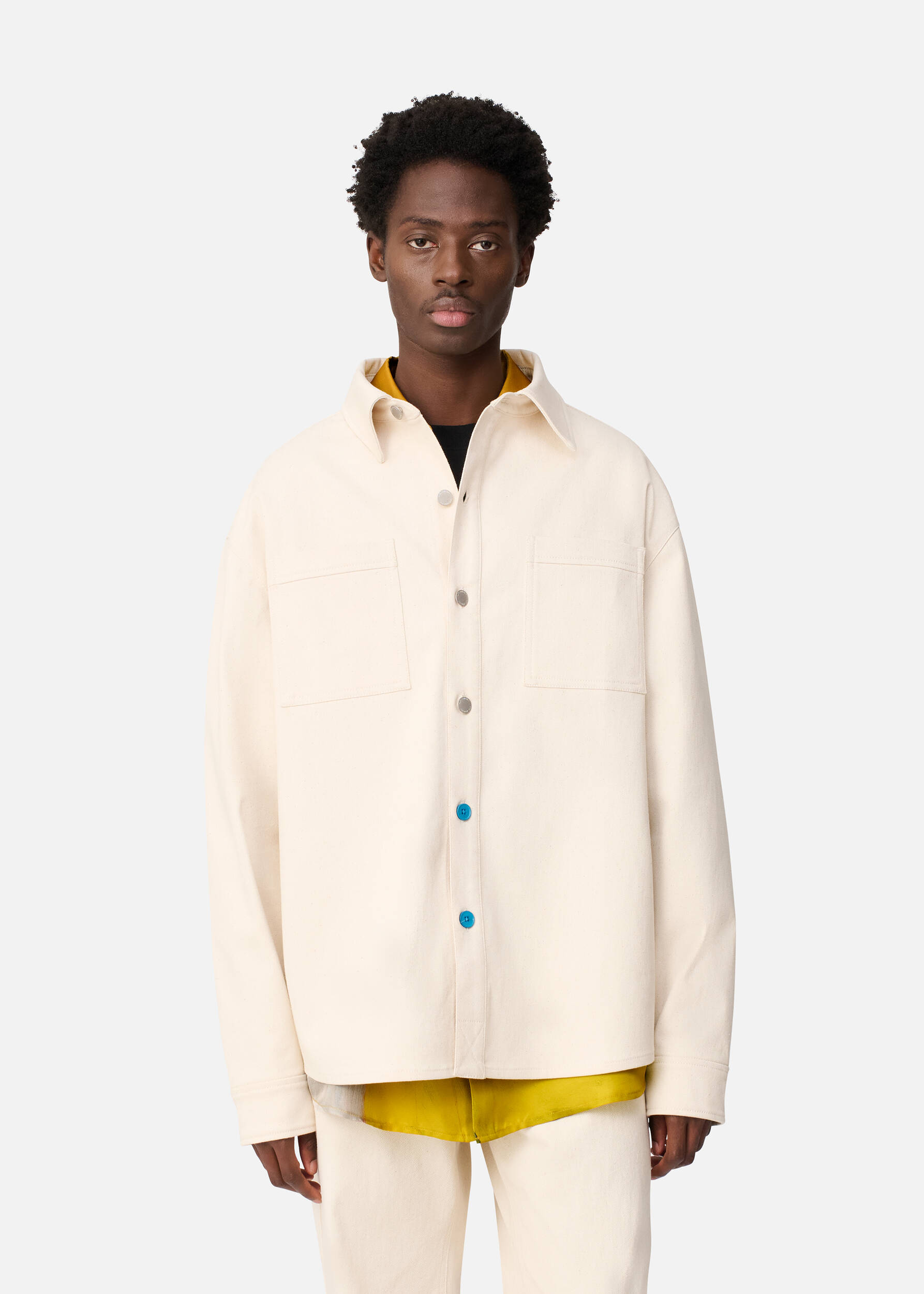 Alvin Armstrong Overshirt Ecru