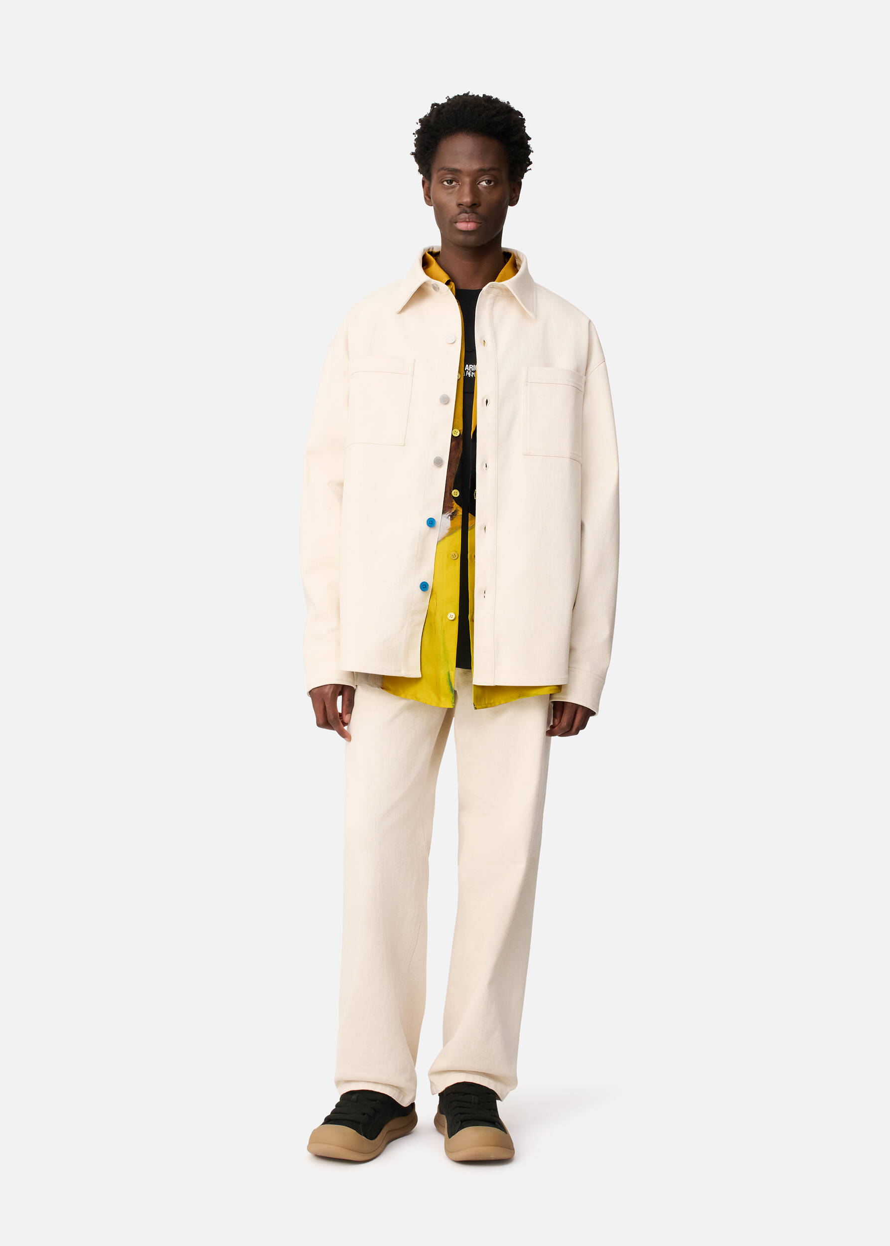 Alvin Armstrong Overshirt Ecru