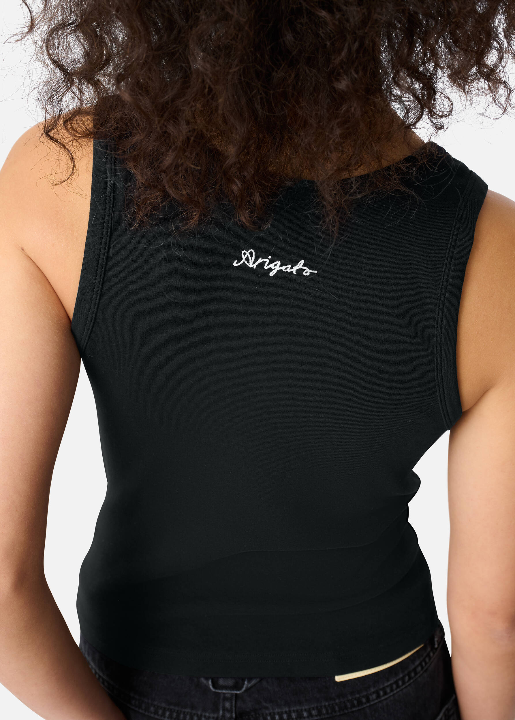 Traced Tank Top Black 6 Traced Tank Top Black