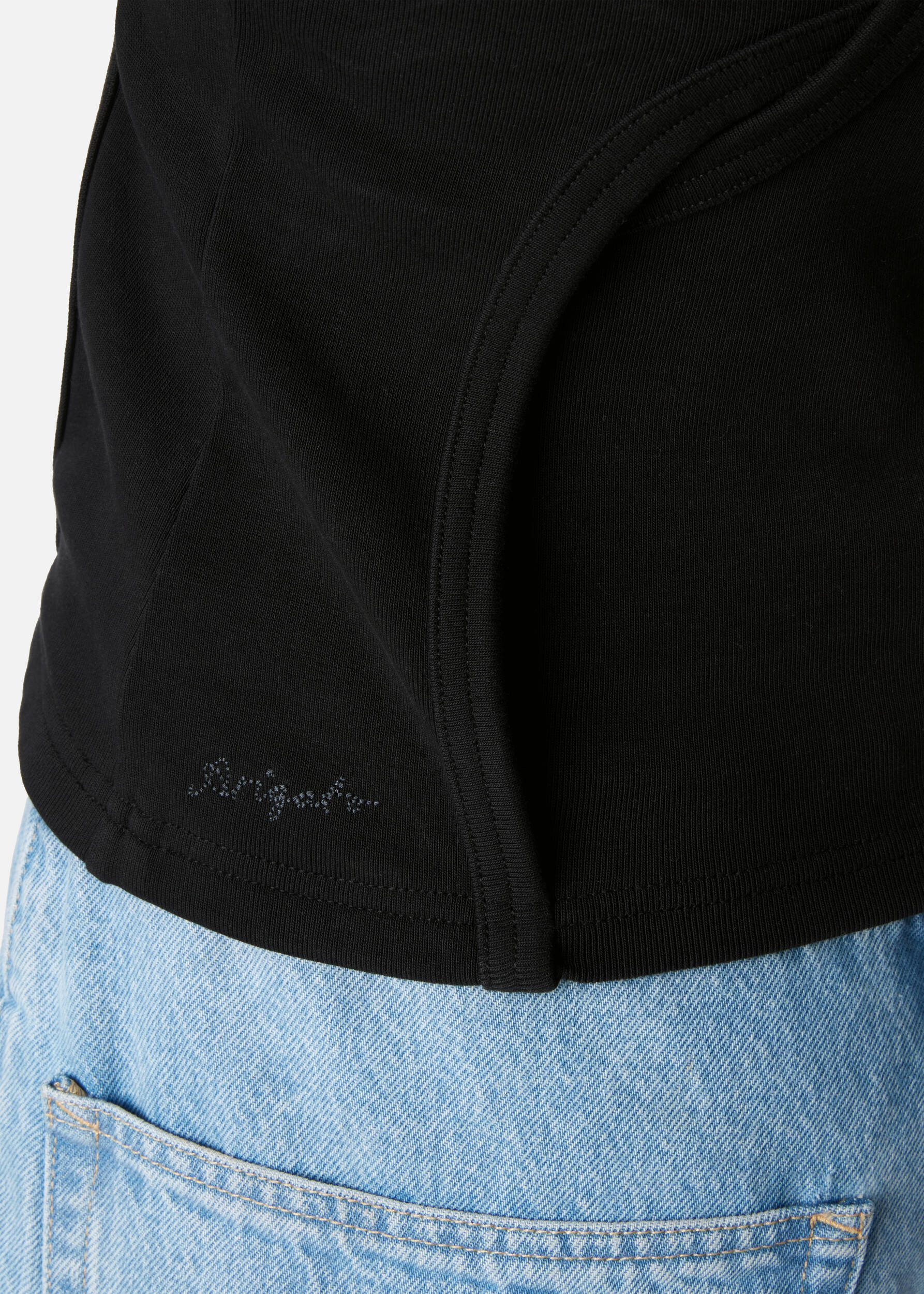 Rina Layered Tank Top Black 6 Rina Layered Tank Top Black