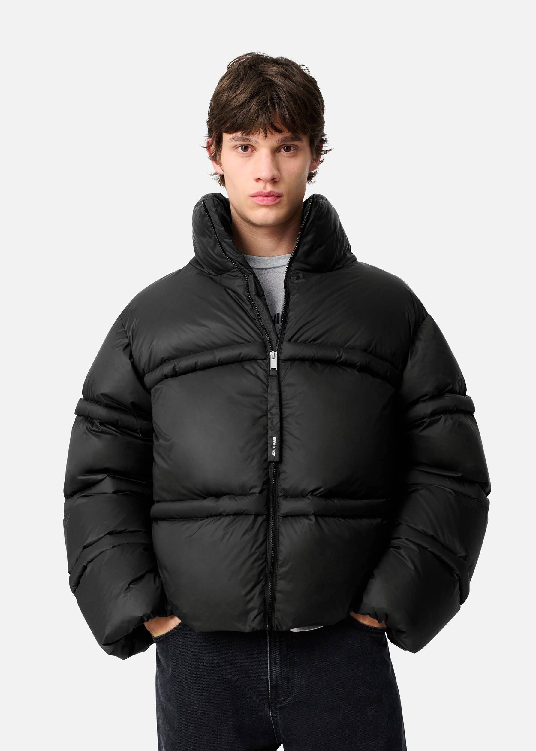 Veil Puffer Jacket Black