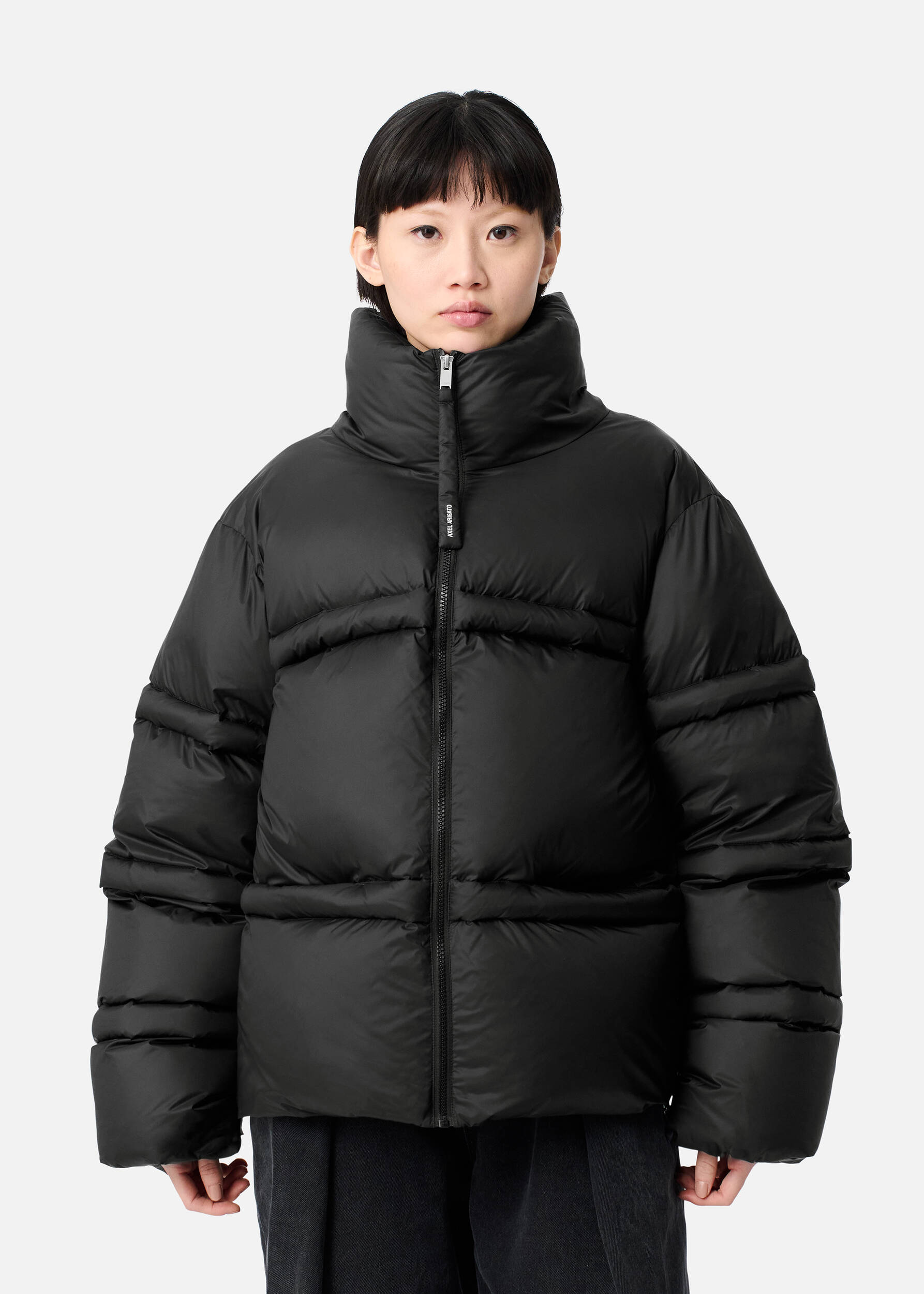 Veil Puffer Jacket Black