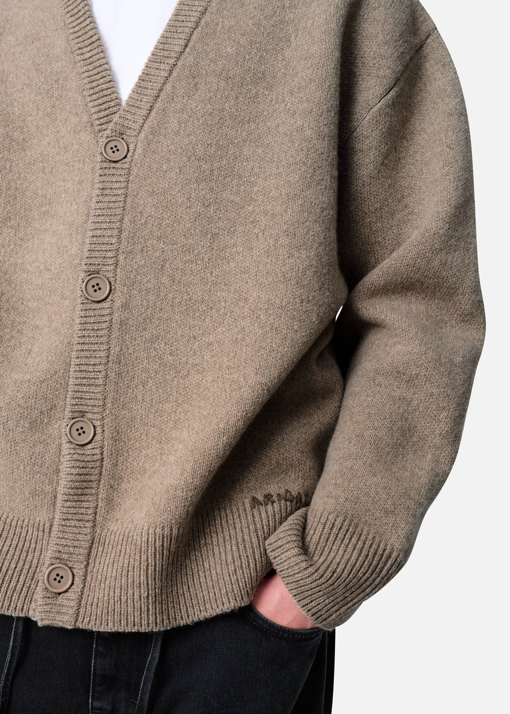 Milo Cardigan Stone Brown 4 Milo Cardigan Stone Brown