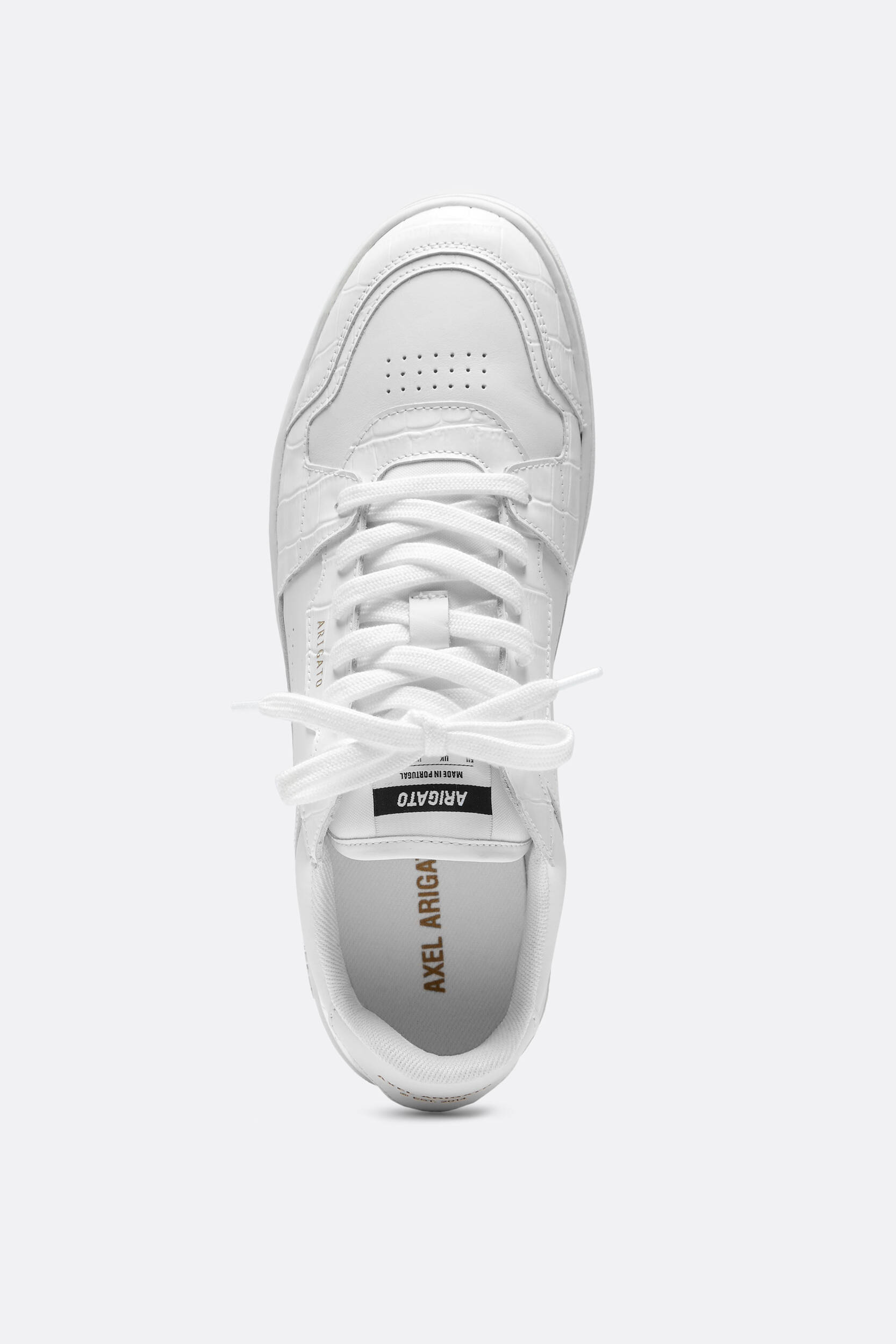 Dice Lo Croc Sneaker White/White 3 Dice Lo Croc Sneaker White/White