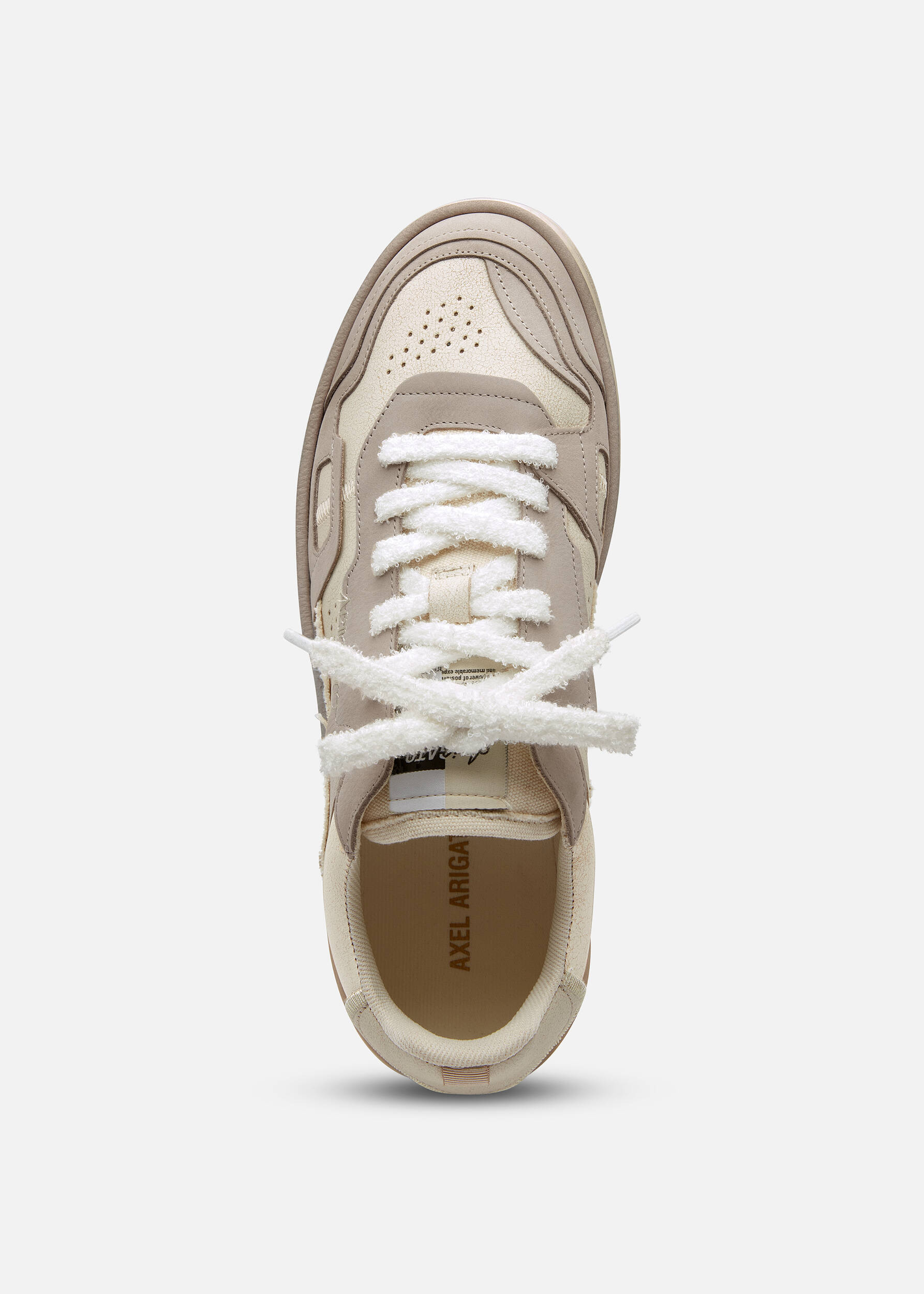 Dice Patchwork Sneaker Beige/Light Grey 3 Dice Patchwork Sneaker Beige/Light Grey