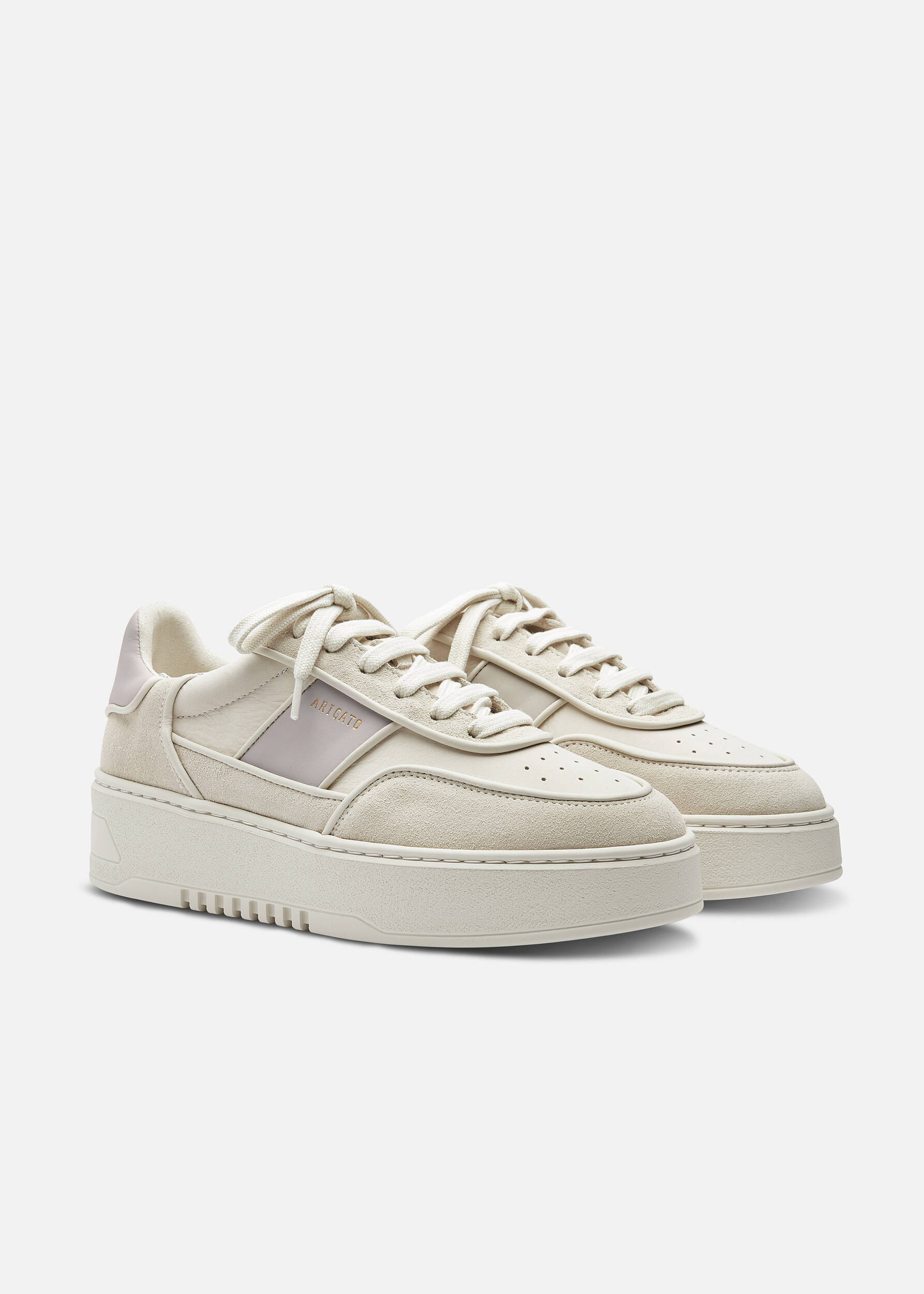 Orbit Sneaker Off White/Light Tan