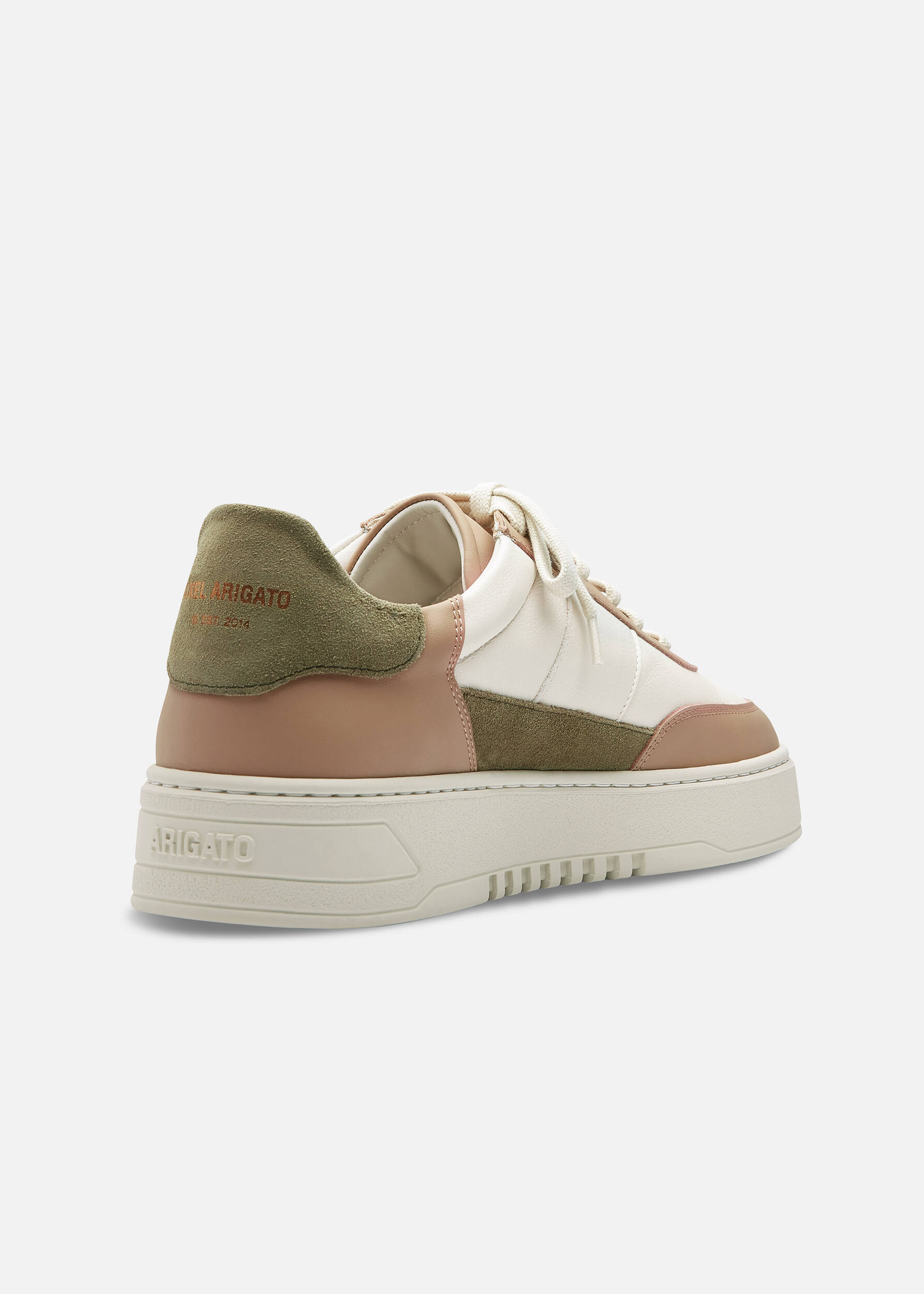 Orbit Vintage Sneaker Tan/Dark Green